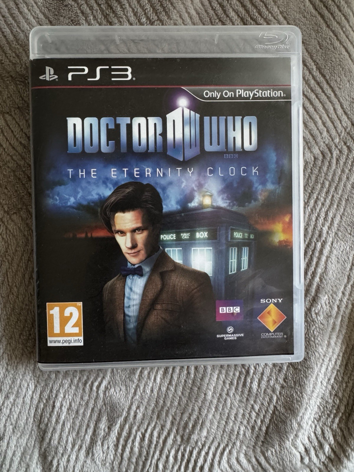 Doctor Who: The Eternity Clock (PS3, 2012) Complete CIB – Tested Works – PAL