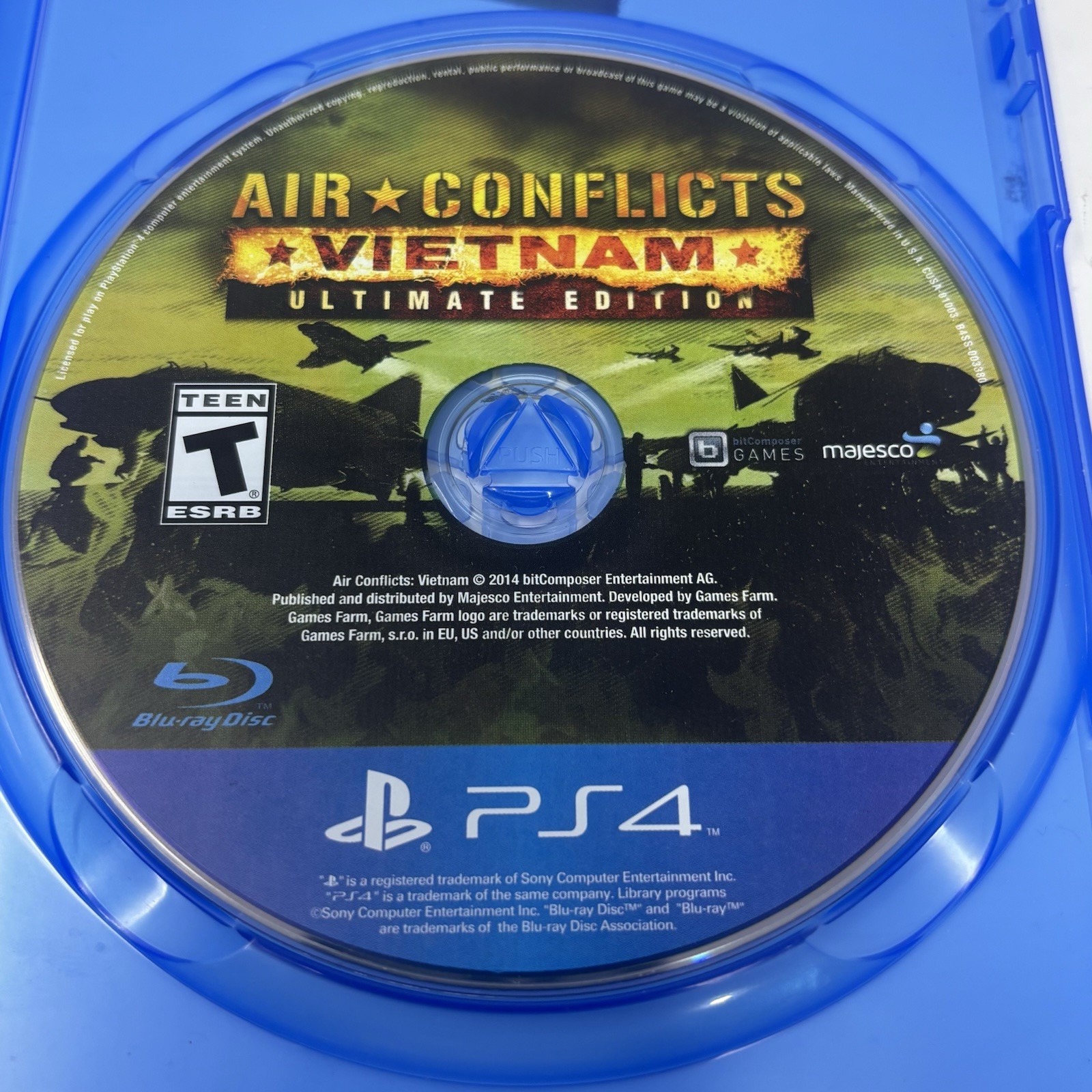 Air Conflicts: Vietnam — Ultimate Edition (Sony PlayStation 4, 2014) No Manual