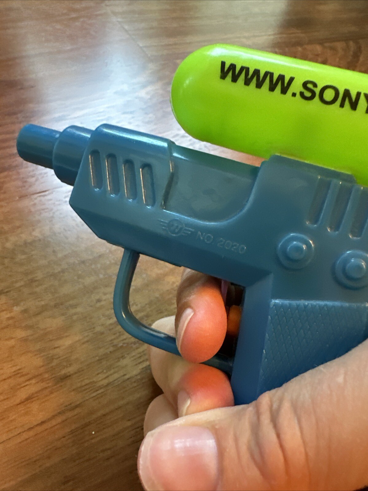 Sony Playstation Water Gun PROMO Vintage Video Game Company Ad Toy Works!