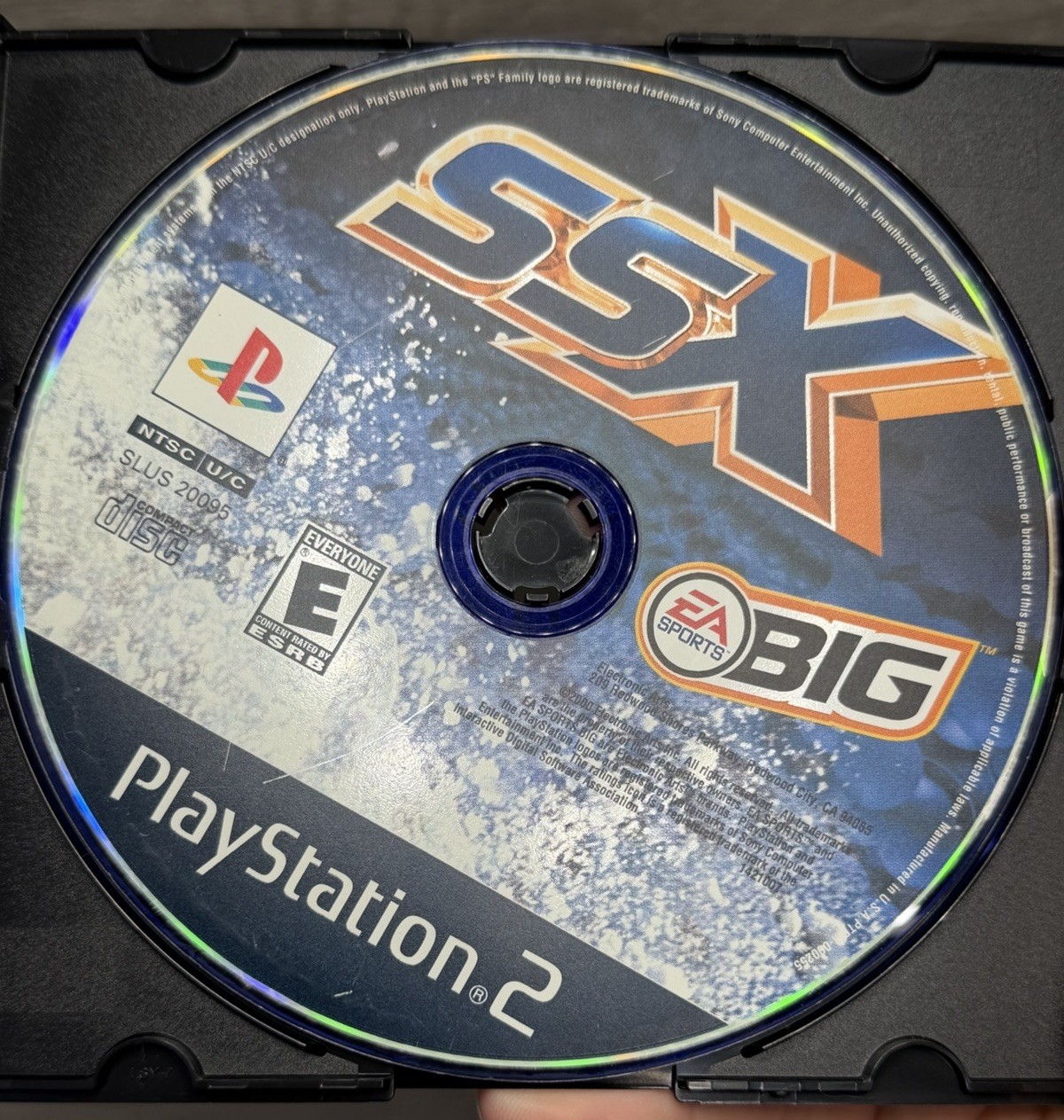 SSX Good Refurbished + 1yr Warranty Playstation 2 PS2 Black Label