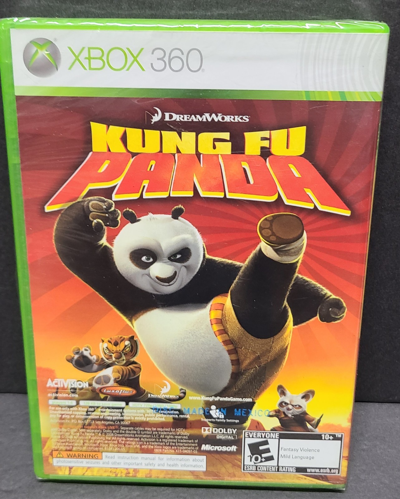 LEGO Indiana Jones The Original Adventures & Kung Fu Panda Bundle Xbox 360 NEW