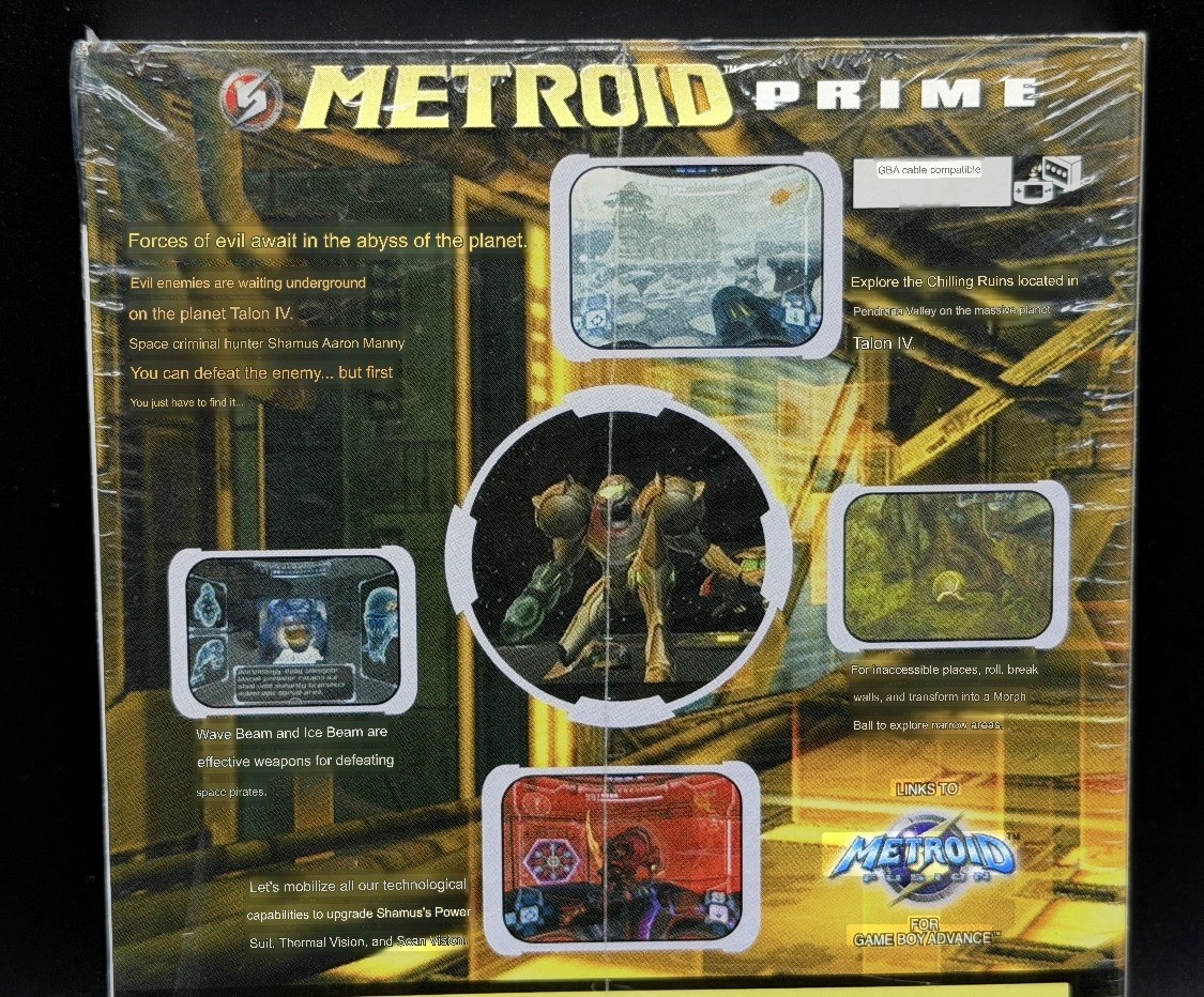 RARE Korean Metroid Prime Nintendo GameCube Korean Version Korea Rare Item CIB