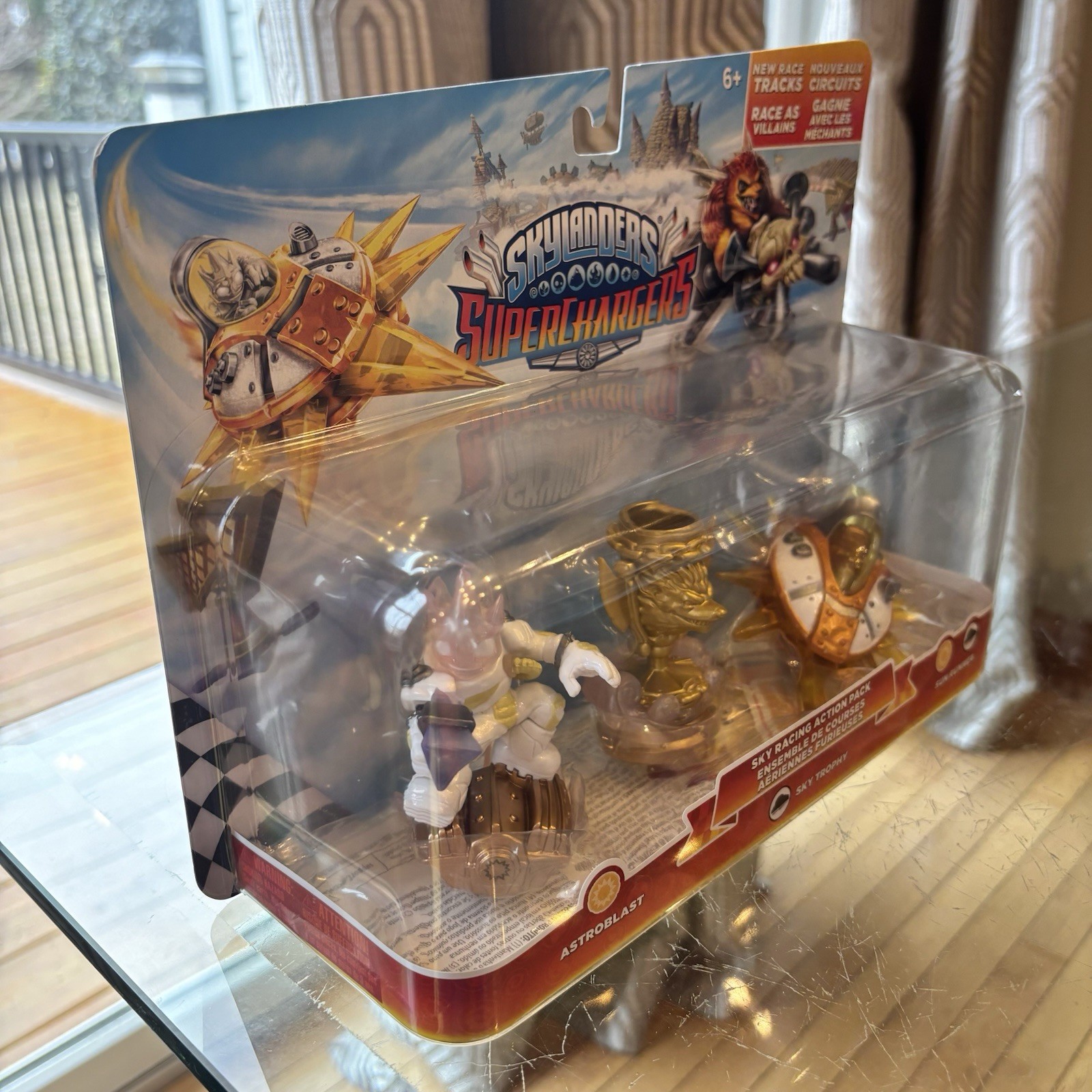 SKYLANDERS Superchargers SKY RACING ACTION PACK Astroblast Sky Trophy Sun Runner