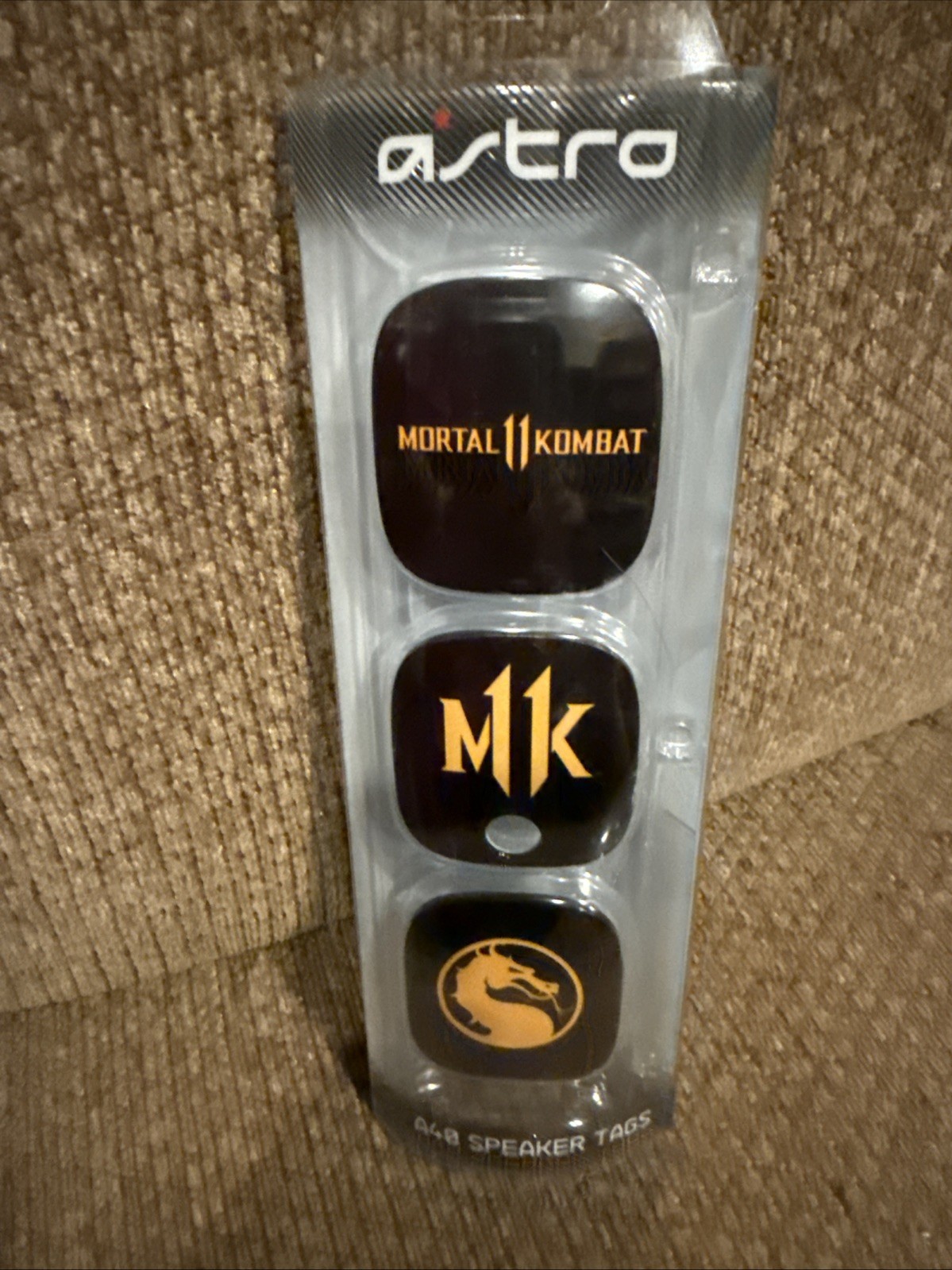 Astro A40 Headphone Speaker Tags Mortal Kombat II MK II Brand New