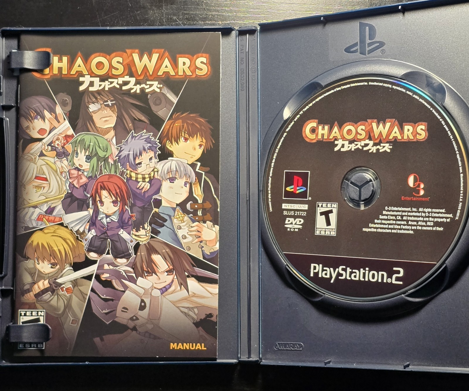 Chaos Wars PS2 Sony PlayStation 2 Game CIB Complete