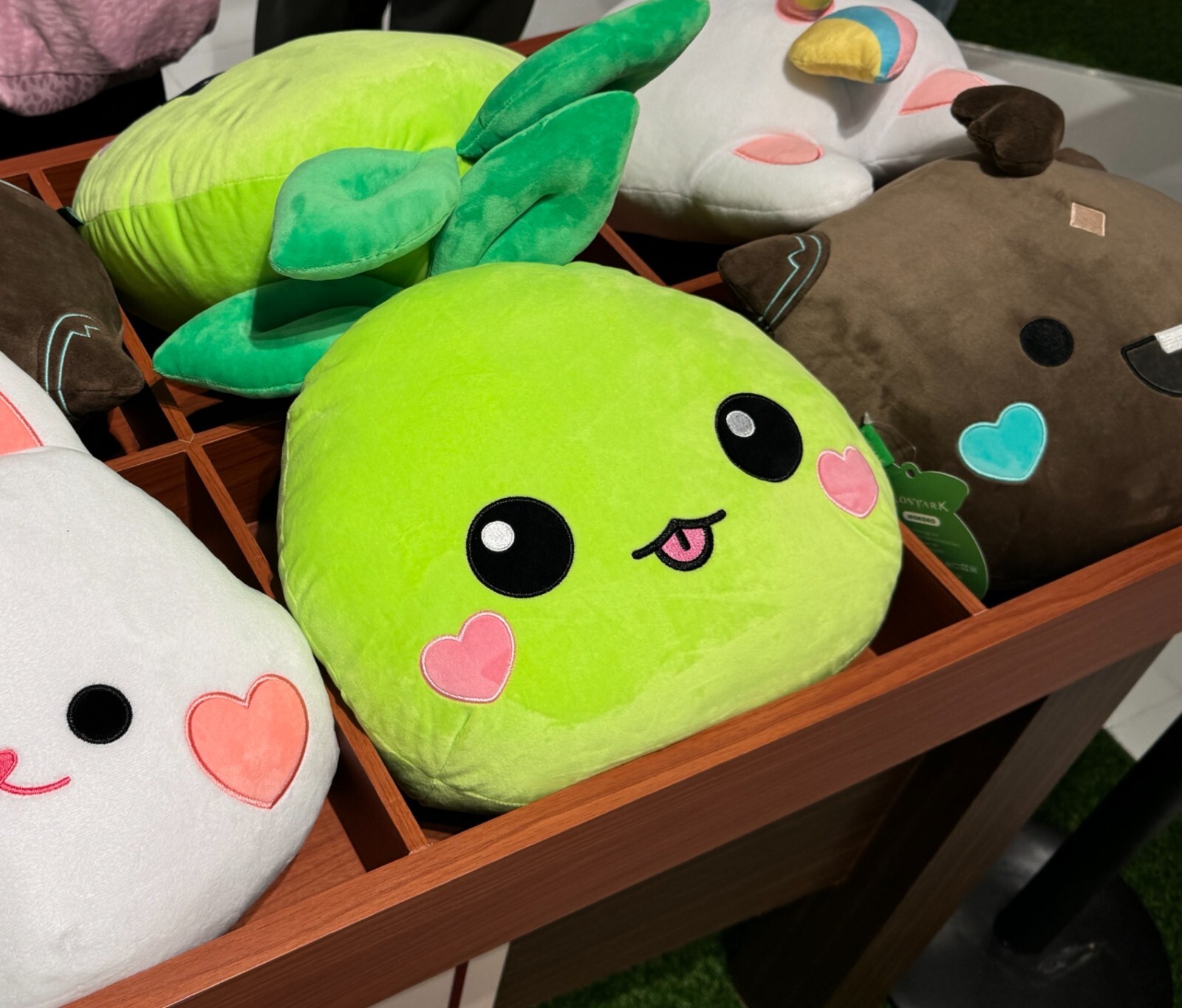Official Lost Ark MOKOKO Face Doll Cushion The Hyundai Pop Up MD/Fedex
