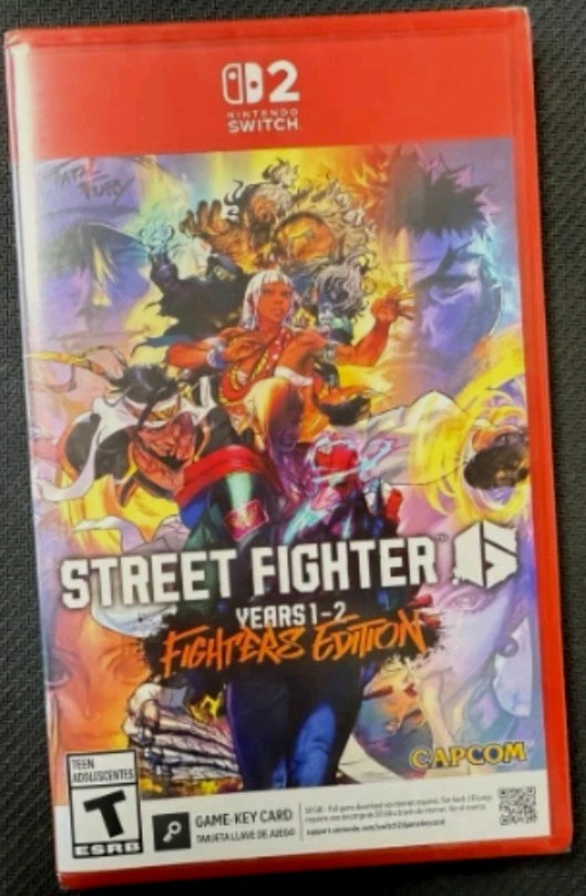 STREET FIGHTER 6 Year 1-2 Fighters Edition For Nintendo Switch 2 New And Sealed