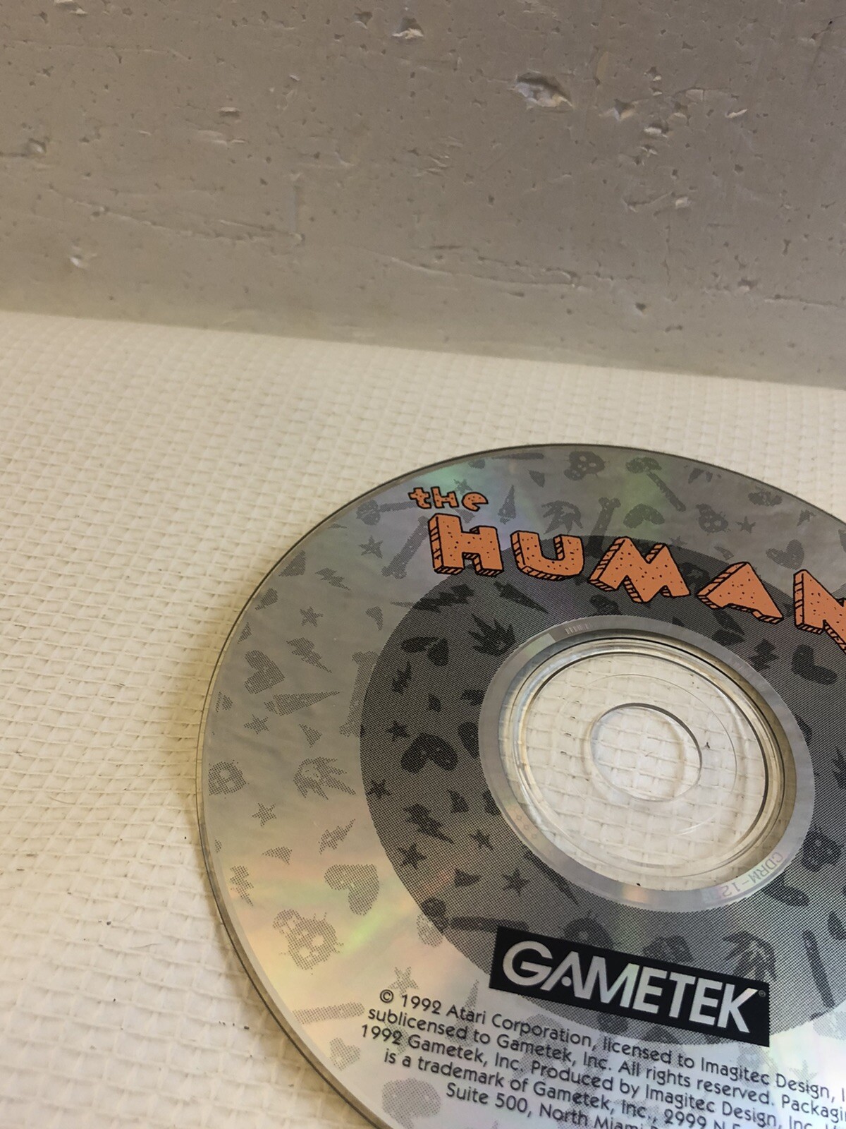 1992 The Humans Dos IBM platformer puzzle PC Game tek Atari Imagitec Disc Only