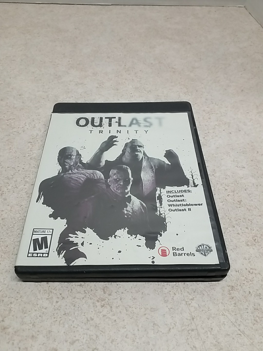 Outlast Trinity Microsoft Xbox One Complete Untested Video Games Games