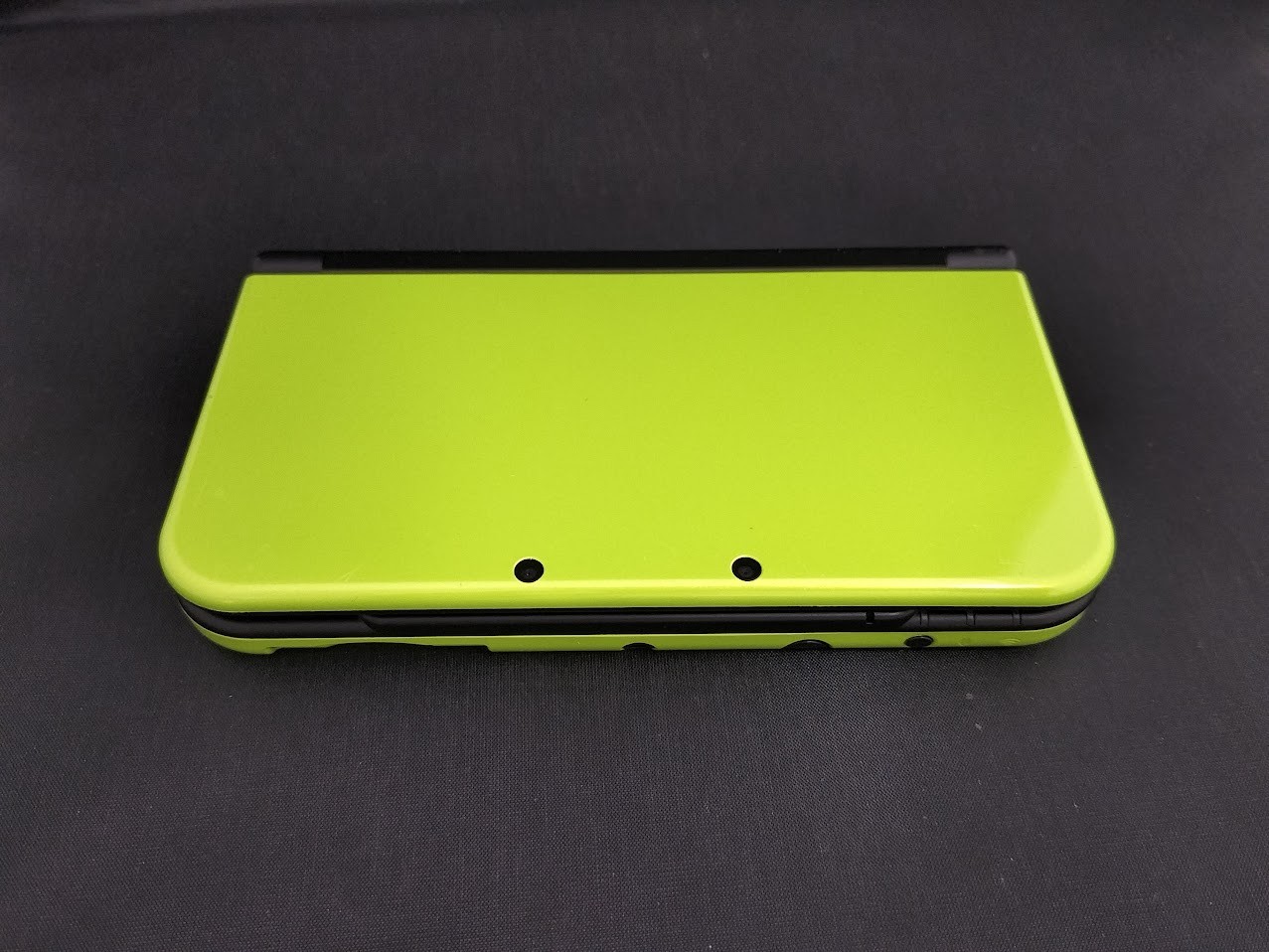 B763 Nintendo new 3DS LL XL console Lime Green x Black Japan w/pen fx