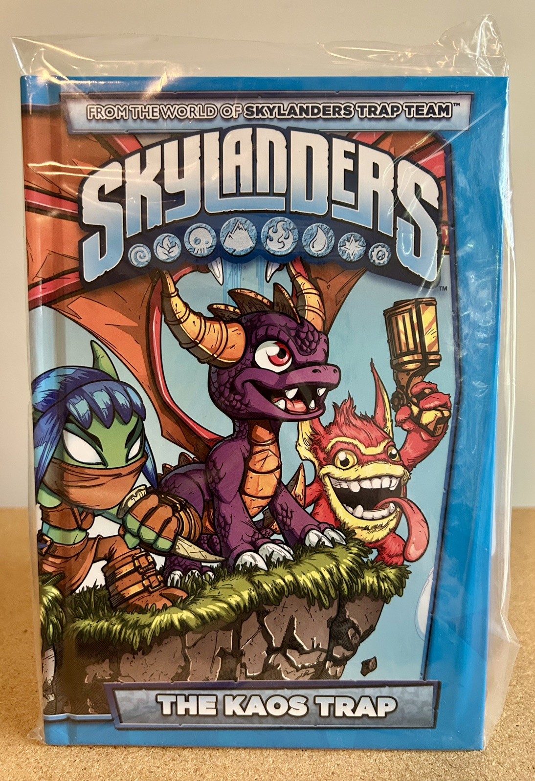 Skylanders: The Kaos Trap 💥🪤 2014 Hardcover Book – New, Never Opened