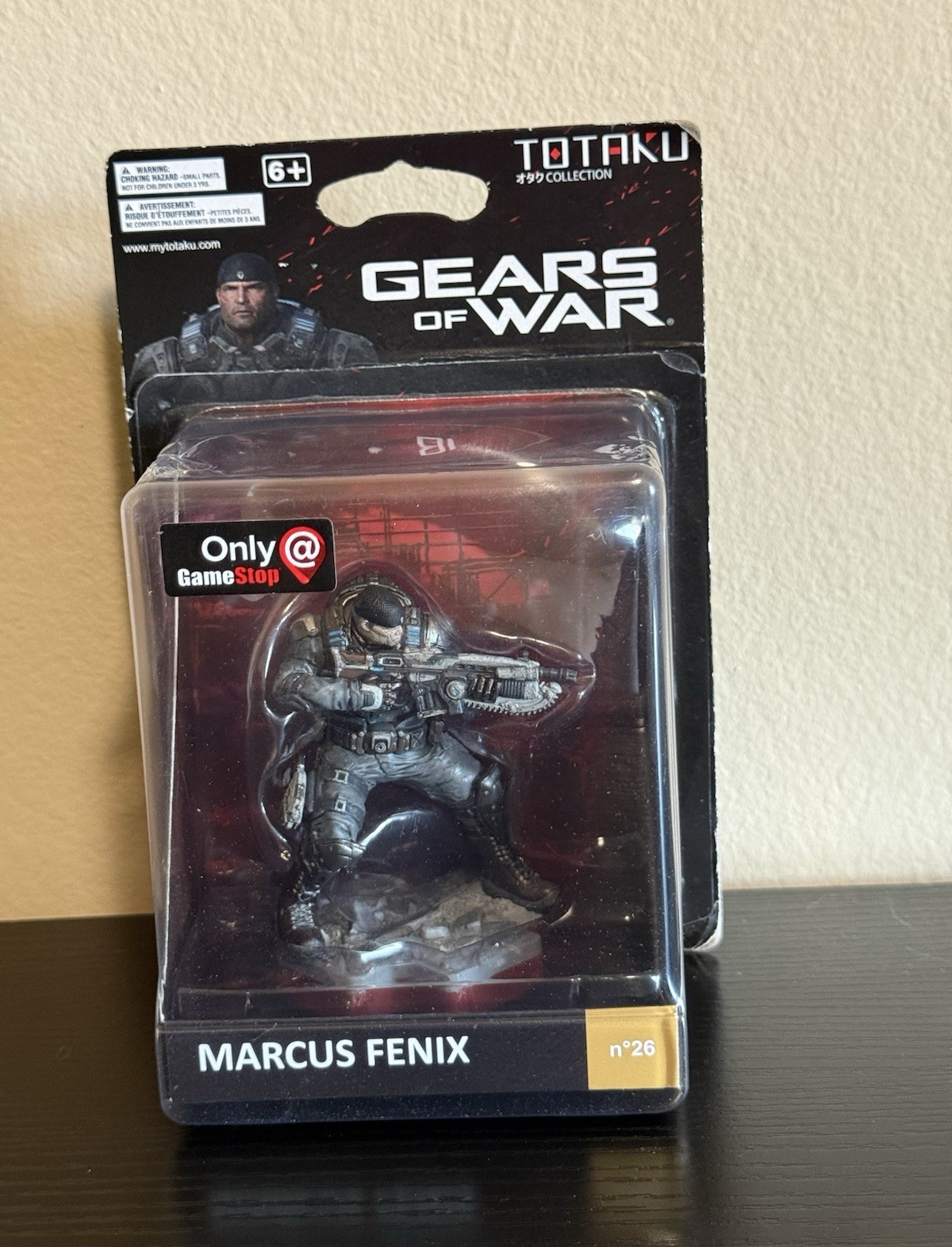 Totaku Collection Gears of War Marcus Fenix #26 First Edition Figure 2018
