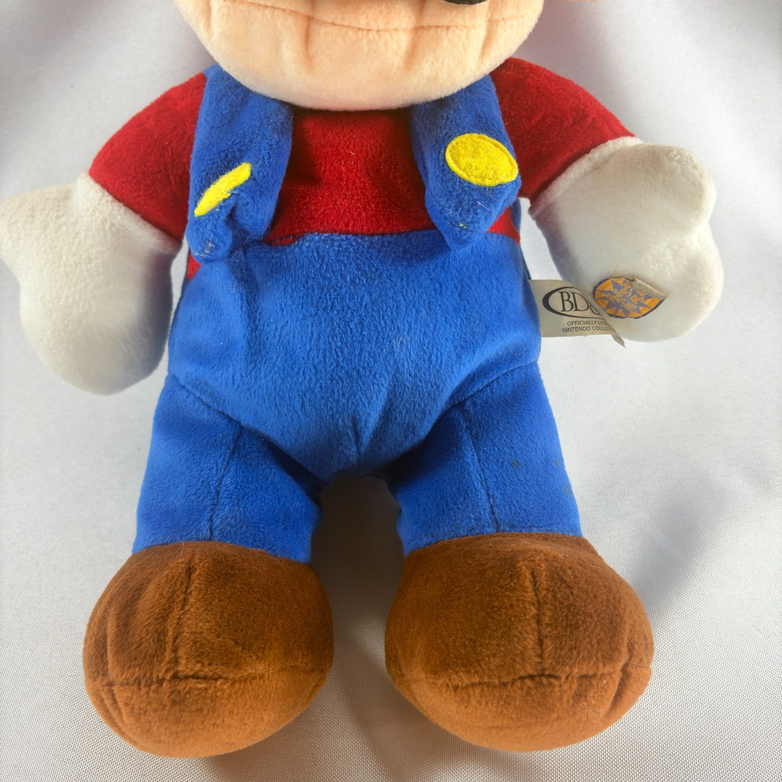 Super Mario 64 Nintendo BD&A 15″ 1998 Talking Plush n64 bros brothers