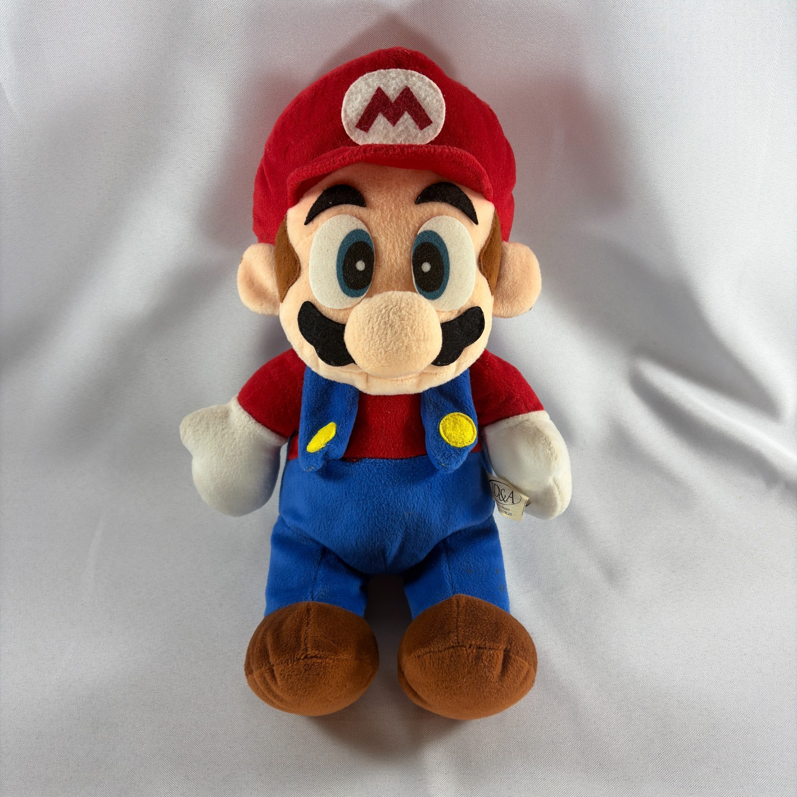 Super Mario 64 Nintendo BD&A 15″ 1998 Talking Plush n64 bros brothers