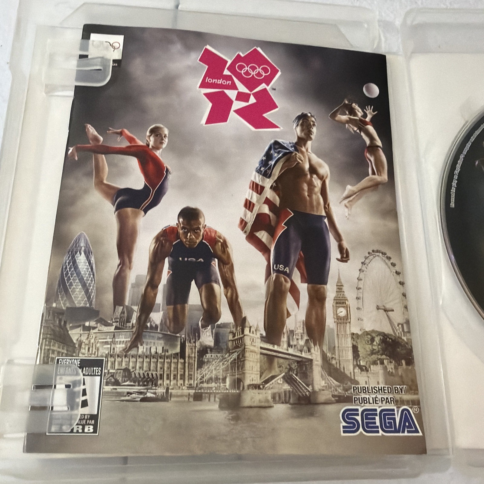 London 2012 Summer Olympics (Sony PlayStation 3, 2012) PS3 w/ Manual Very Good