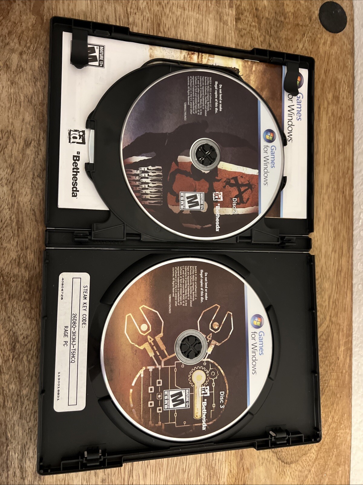 Rage Anarchy Edition Video Game Pc Cd- ROM Win M-Mature