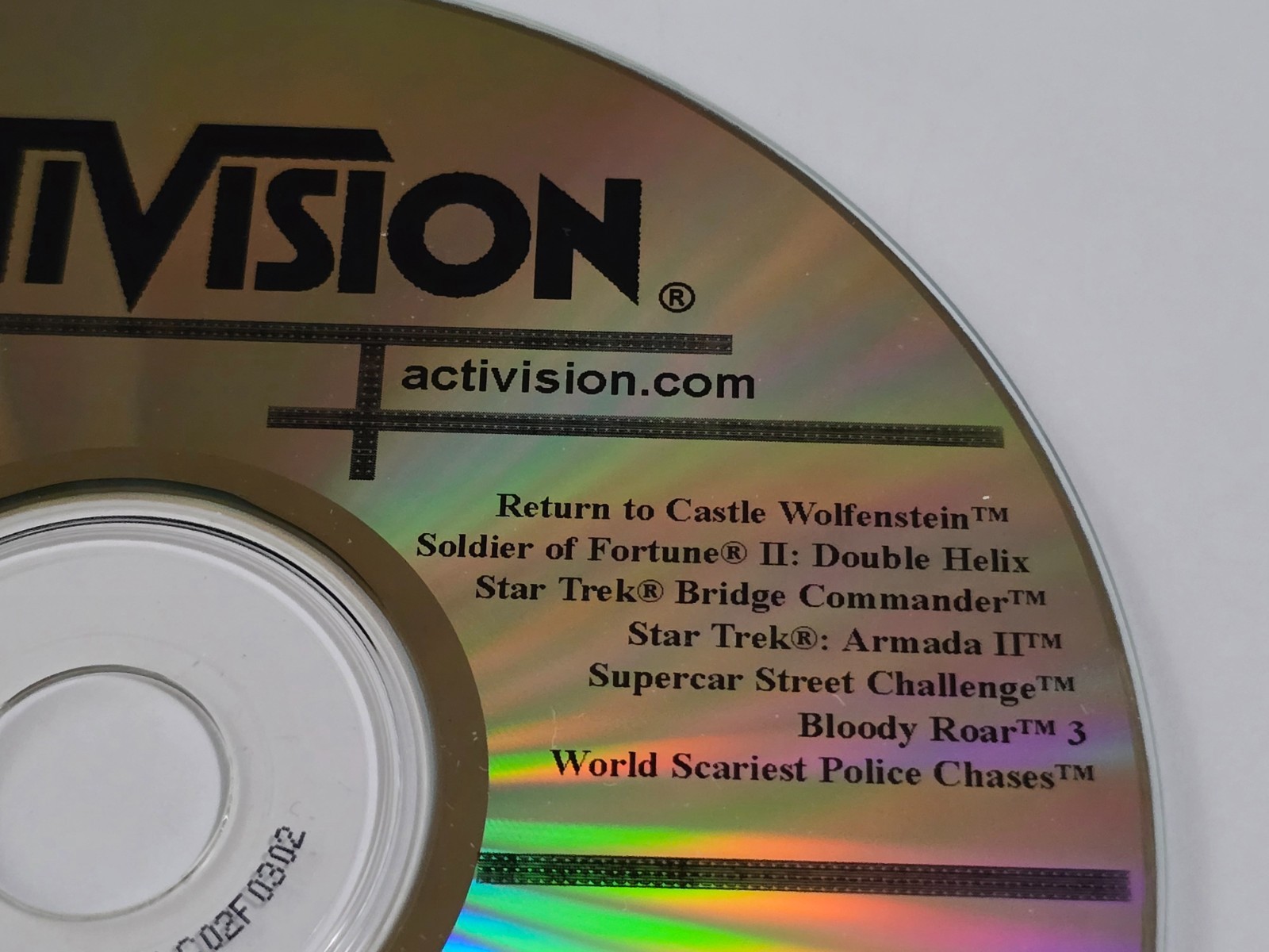 ACTIVISION E3 VIDEO GAME PROMO CD 2001 DIGITAL PRESS KIT THPS TONY HAWK ROM
