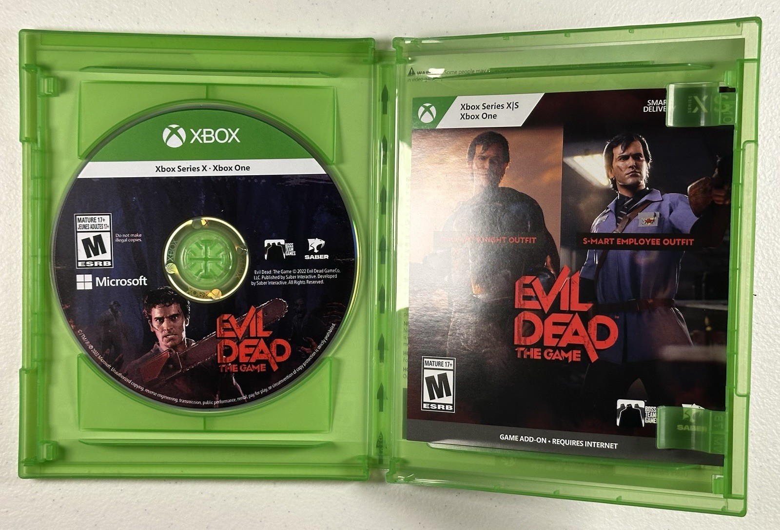 Evil Dead: The Game (Xbox Series X, 2022) Sam Raimi, Bruce Campbell