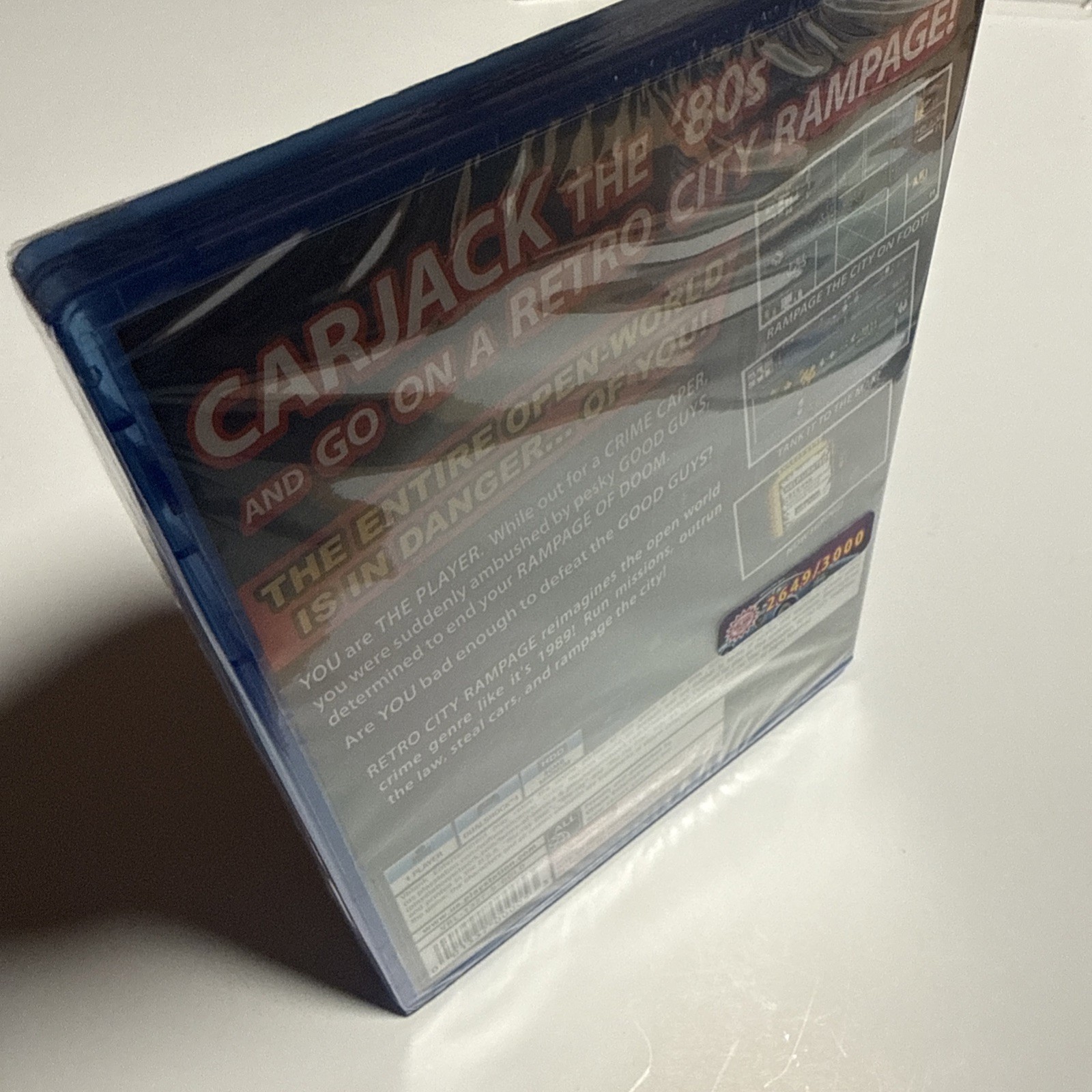 NEW Retro City Rampage DX PlayStation 4 PS4 W/PSP Case/Manual Vblank RARE