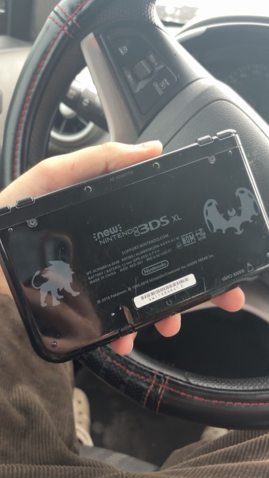 New 3DS XL Black Pokémon Solgaleo/Lunala Edition, and gray new 3ds xl