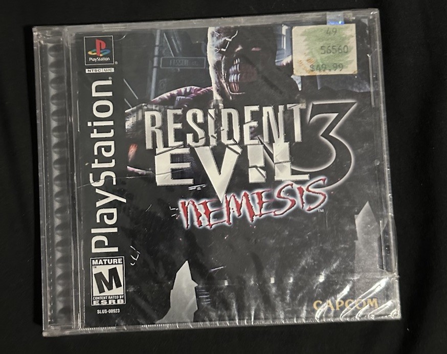 Capcom Resident Evil 3: Nemesis PS1 NTSC-U/C Survival Horror 1999 M