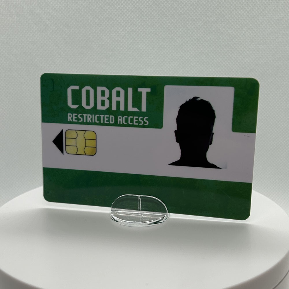 RUST Key Cards | COBALT Keycard Set | Cosplay Cards | Red Key Card Blue Key Card