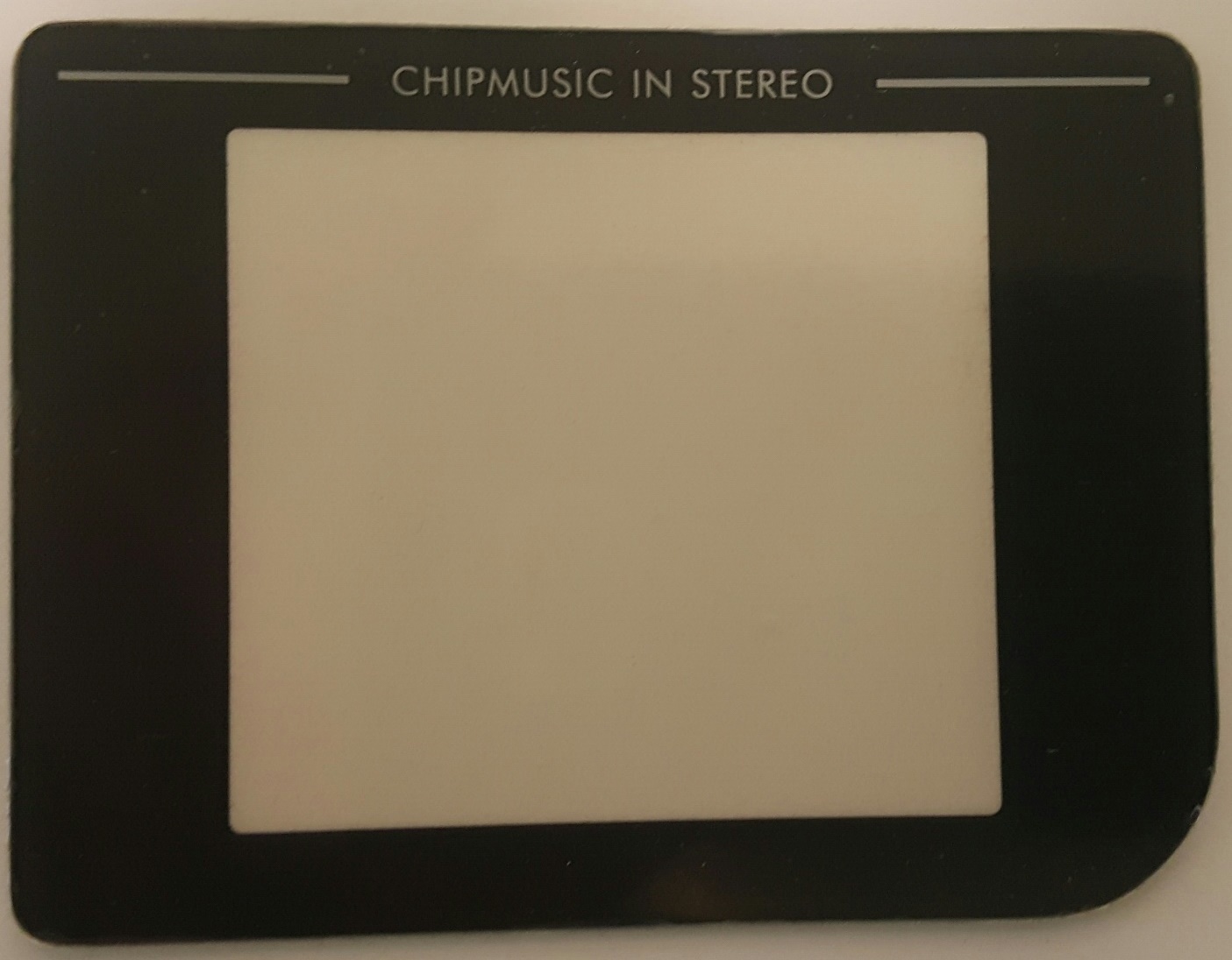 6X NEW Chip music in Stereo Replacement Plastic Screens for Gameboy Original GBO