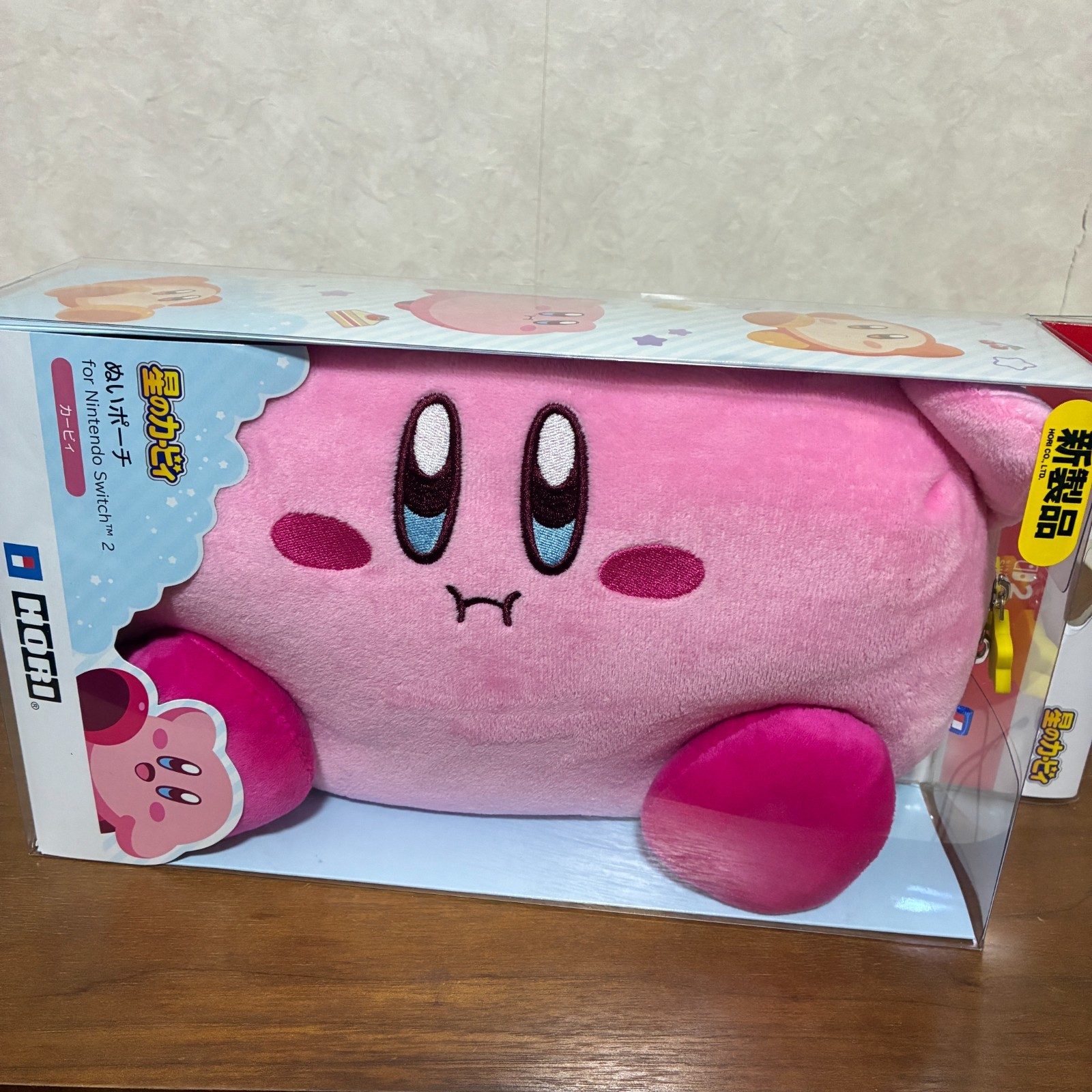 Kirby Plush Pouch for Nintendo Switch 2 OLED HORI 12.00″ 30.5cm Japan Limited