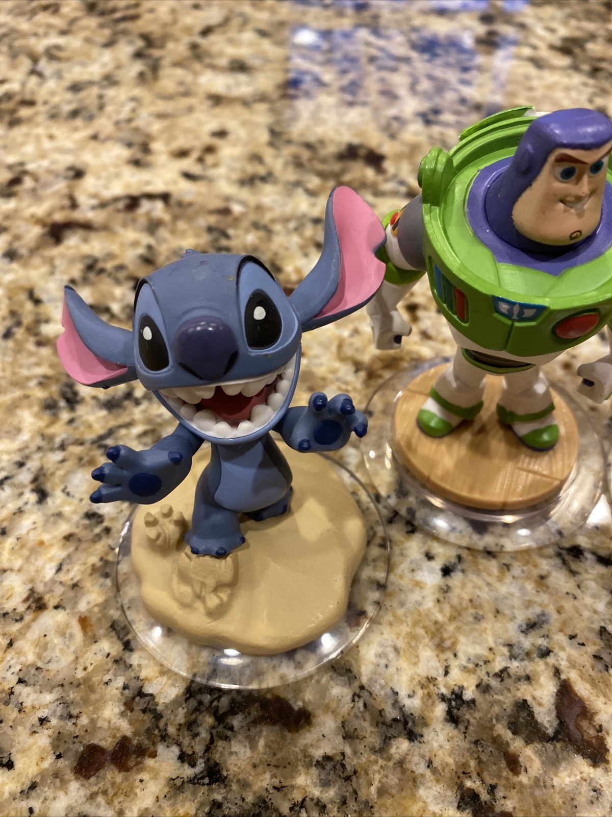 Disney Infinity Toy Story Amiibo Figure Lot – Buzz, Woody, Jessie, & Stitch