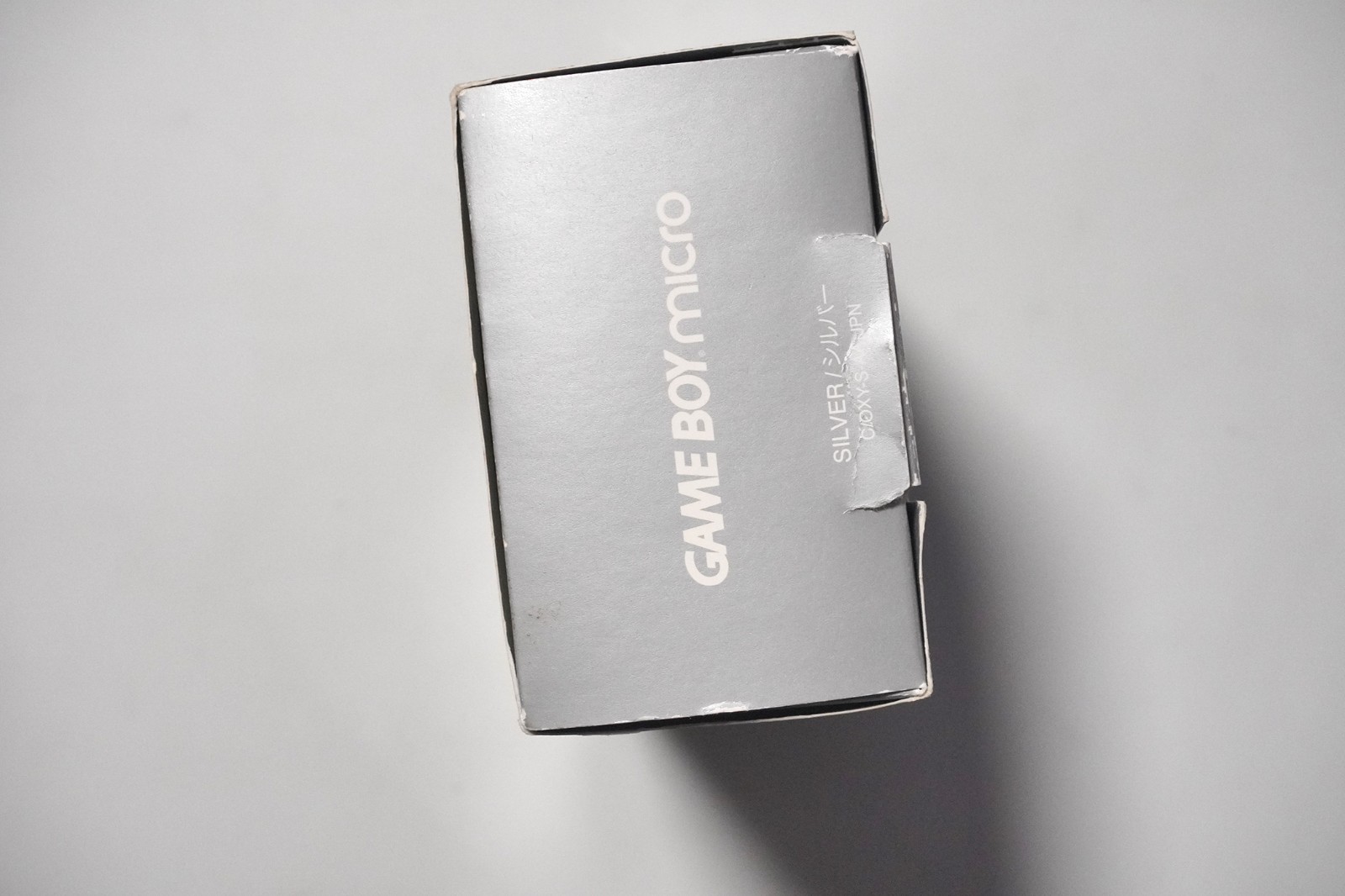 Nintendo Game Boy Micro Silver console boxed Excellent Universal Handheld System