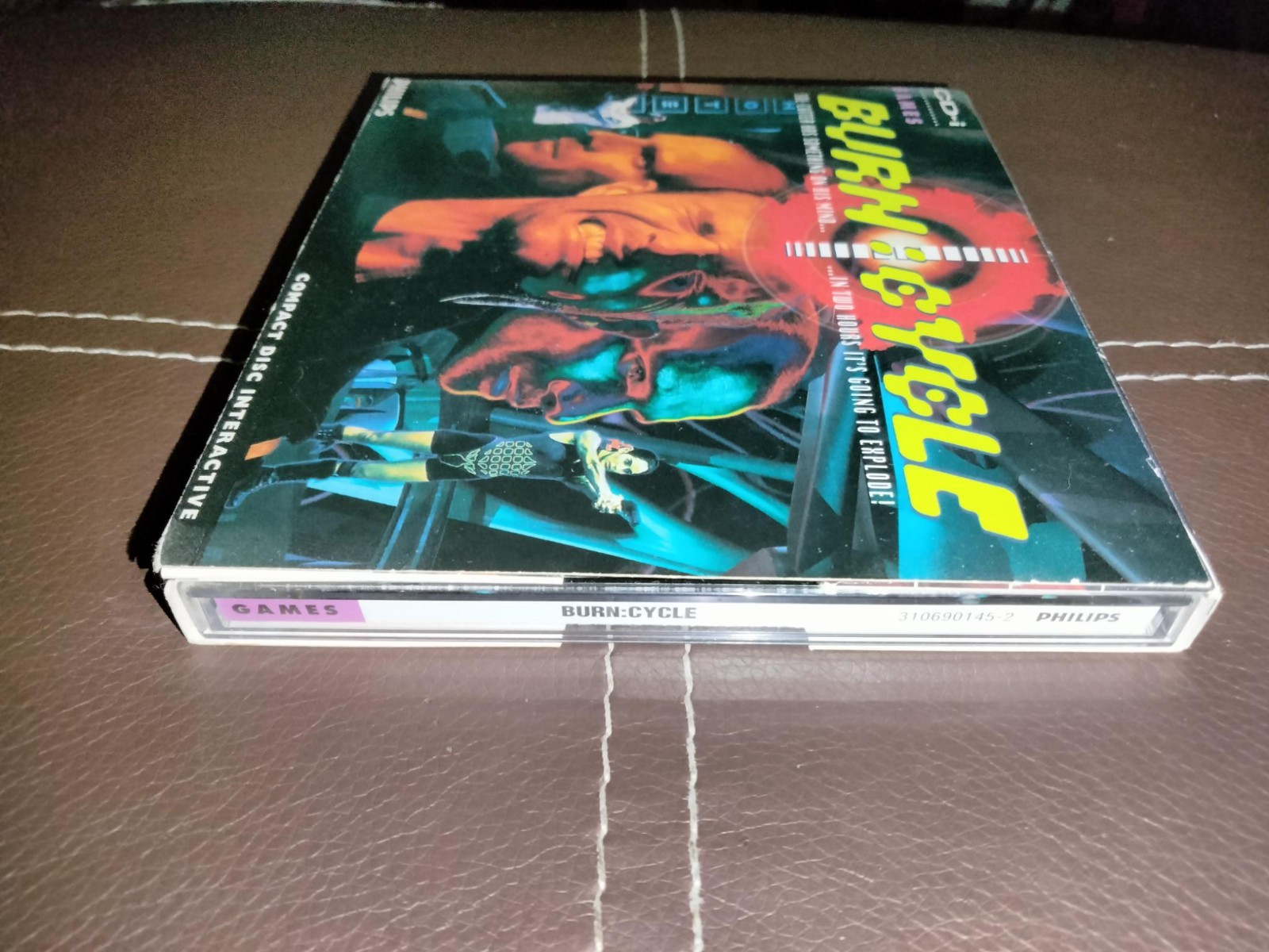 BURN:CYCLE – PHILIPS CD-i – MINT CONDITION!
