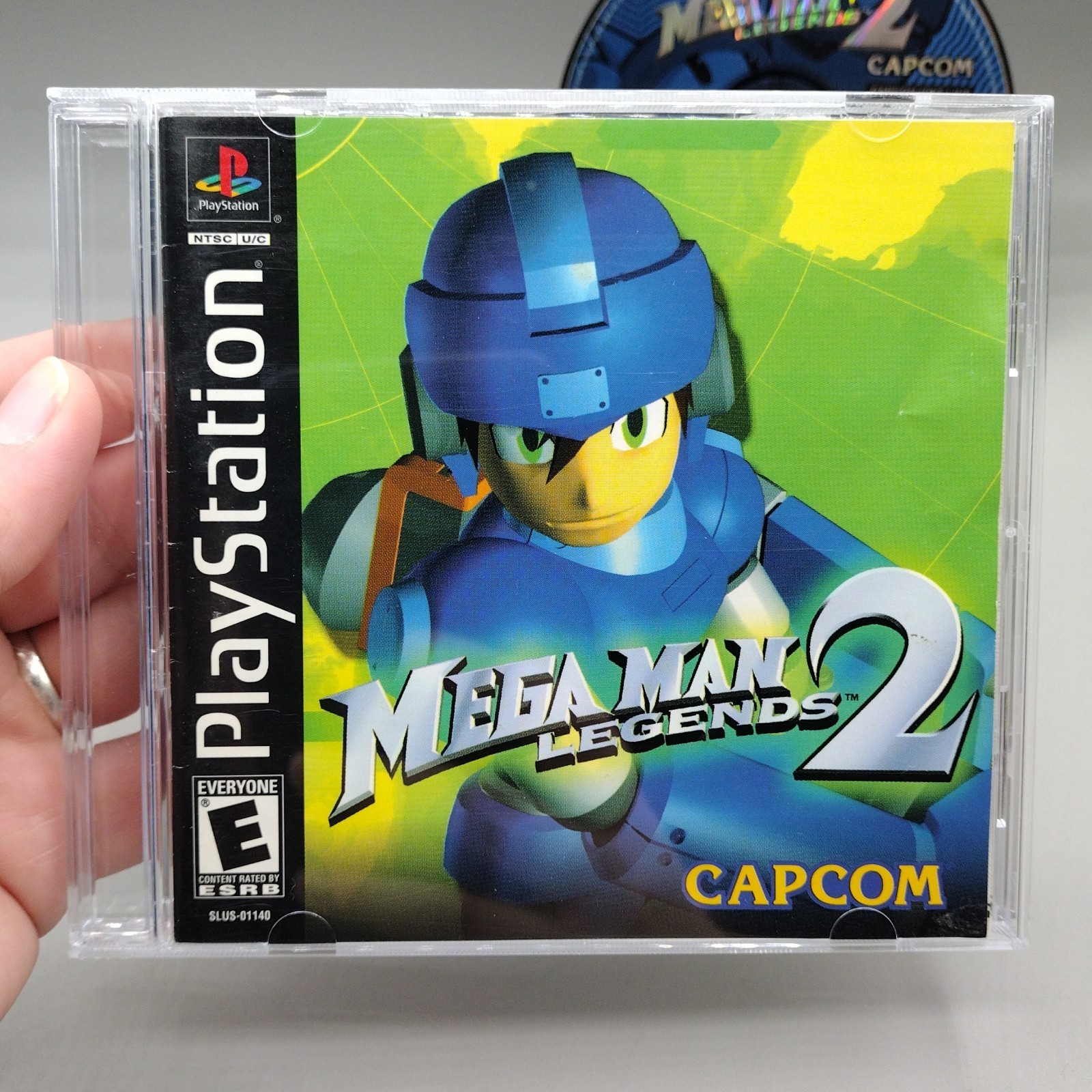 Sony PlayStation 1 PS1 Disc & Manual Only TESTED Mega Man Legends 2 2000