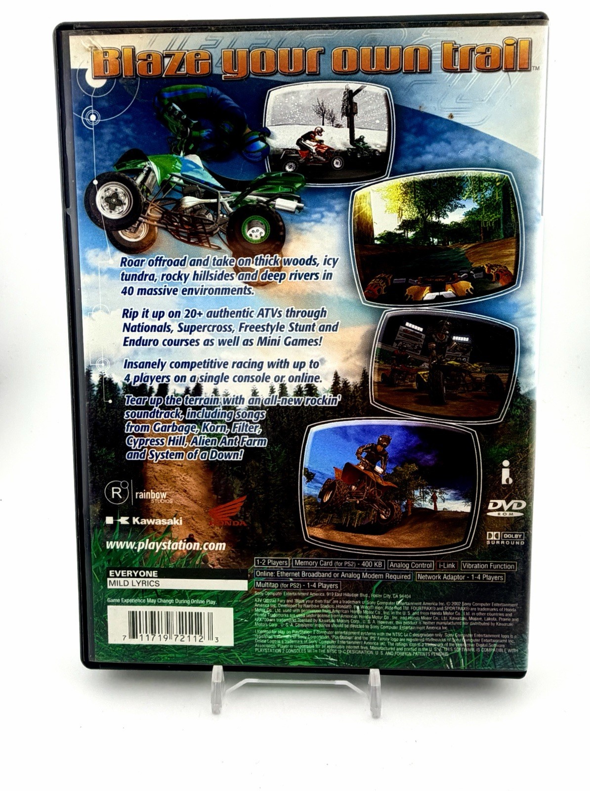 Bundle Lot ATV Off-Road Fury 1 2 3 4 (Sony PlayStation 2) PS2 CIB Complete