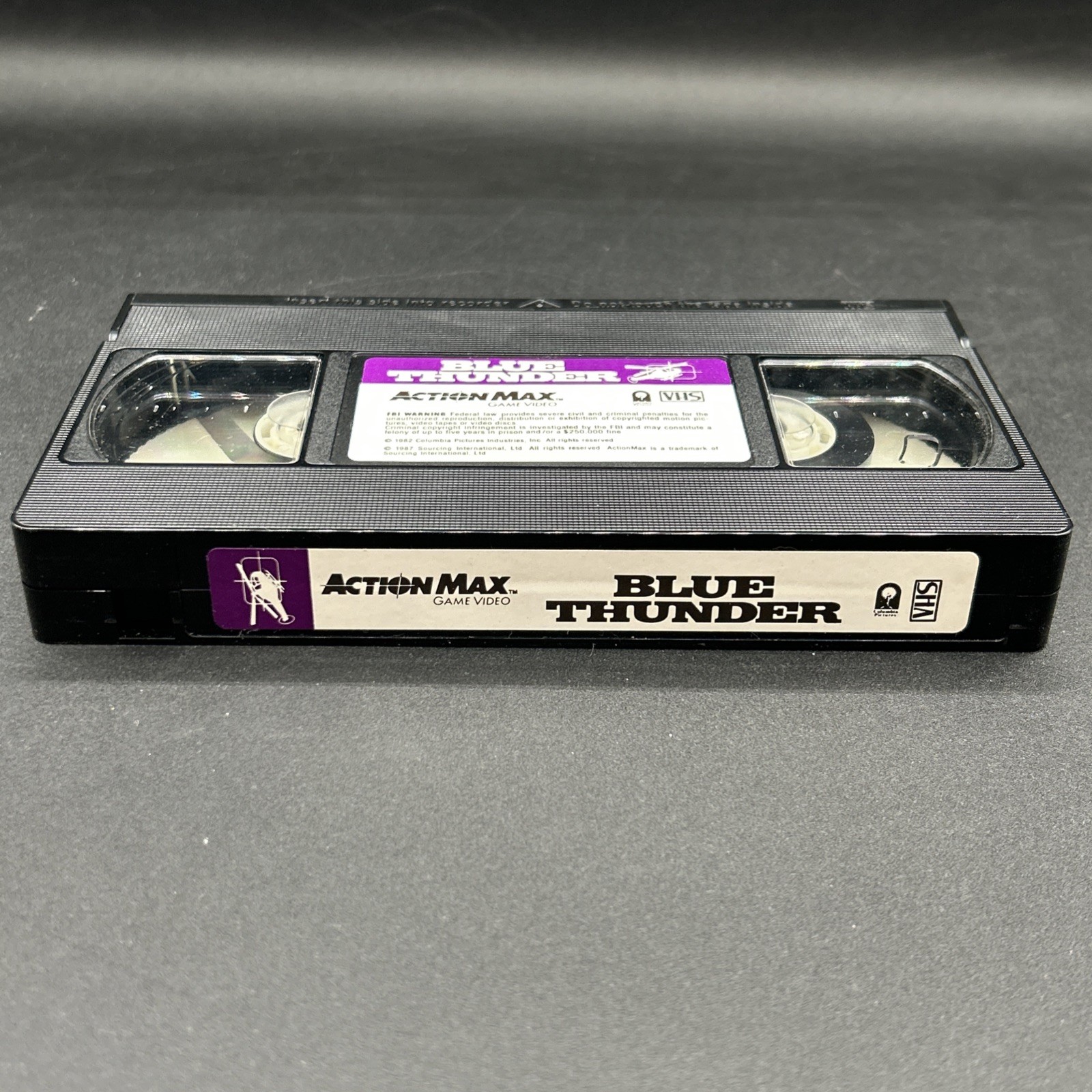 Action Max Blue Thunder VHS Game Video Rare Worlds of Wonder