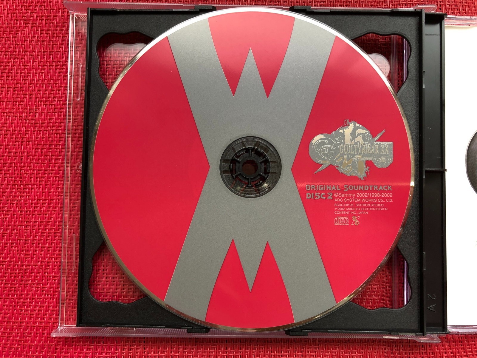 Guilty Gear XX Original Soundtrack OST CD Daisuke Ishiwatari Arc System Works