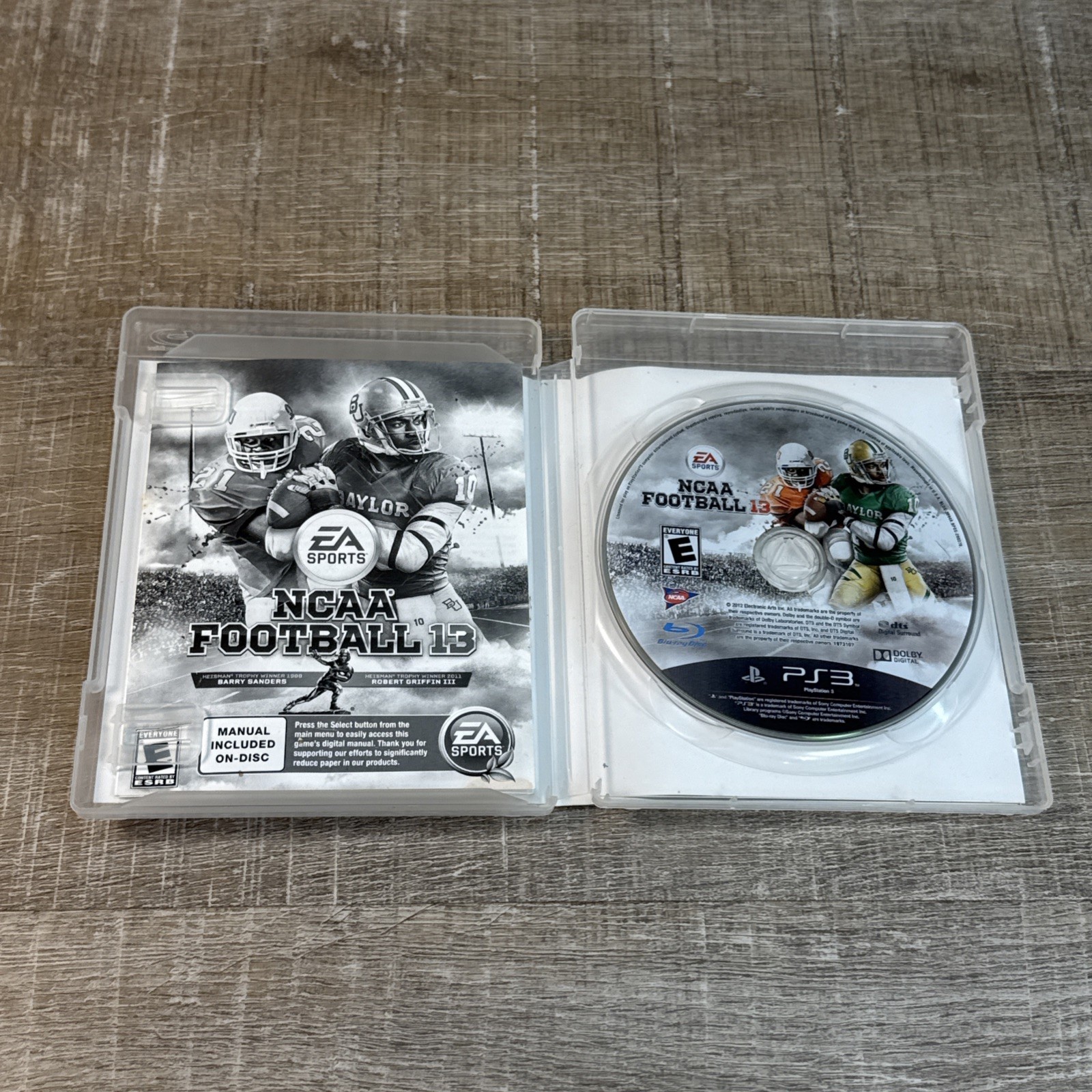 NCAA Football 13 PlayStation 3 PS3 Complete Tested