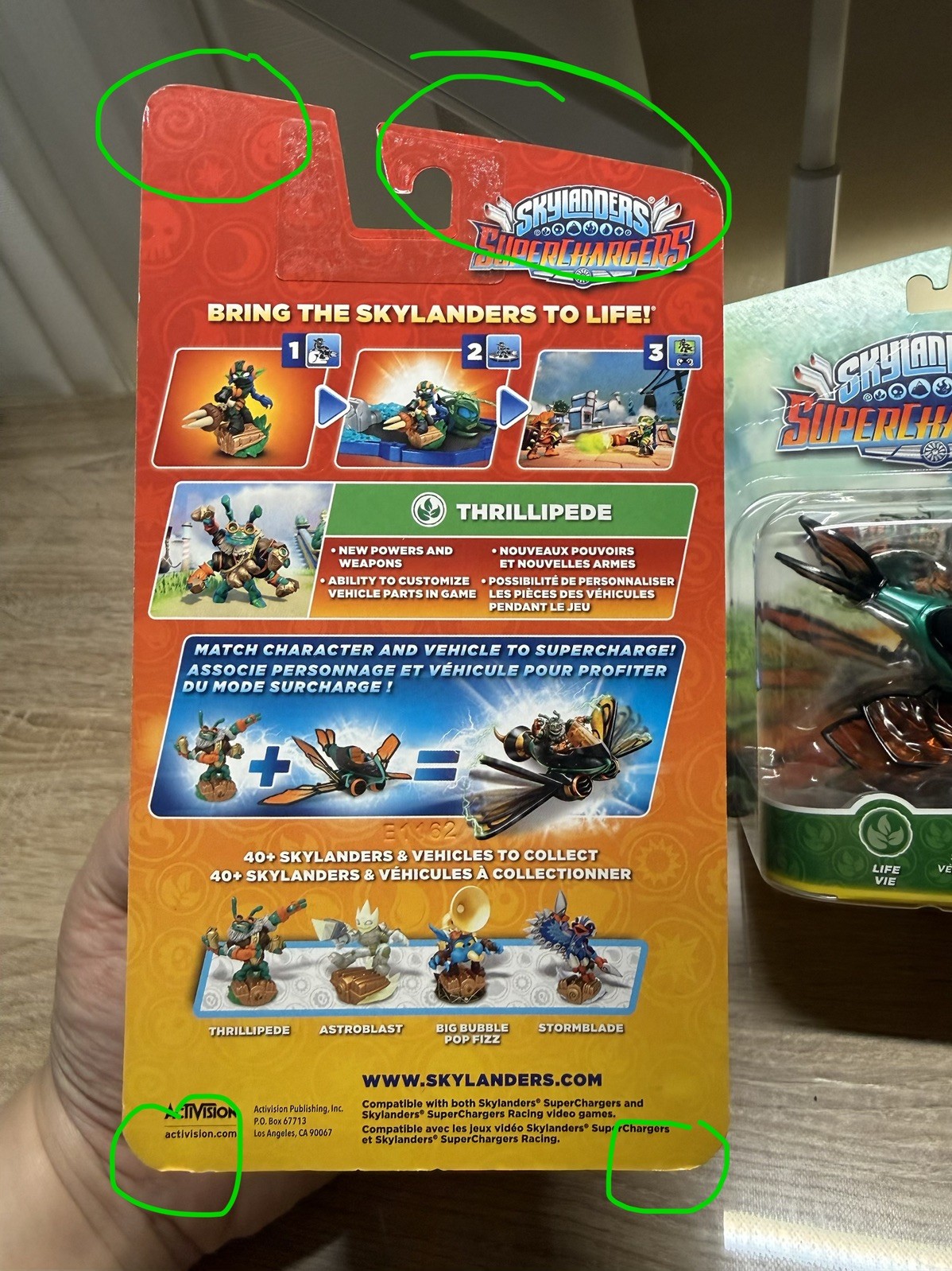 Skylanders Superchargers Thrillipede and Buzz Wing Vehicle – SEALED NIB!