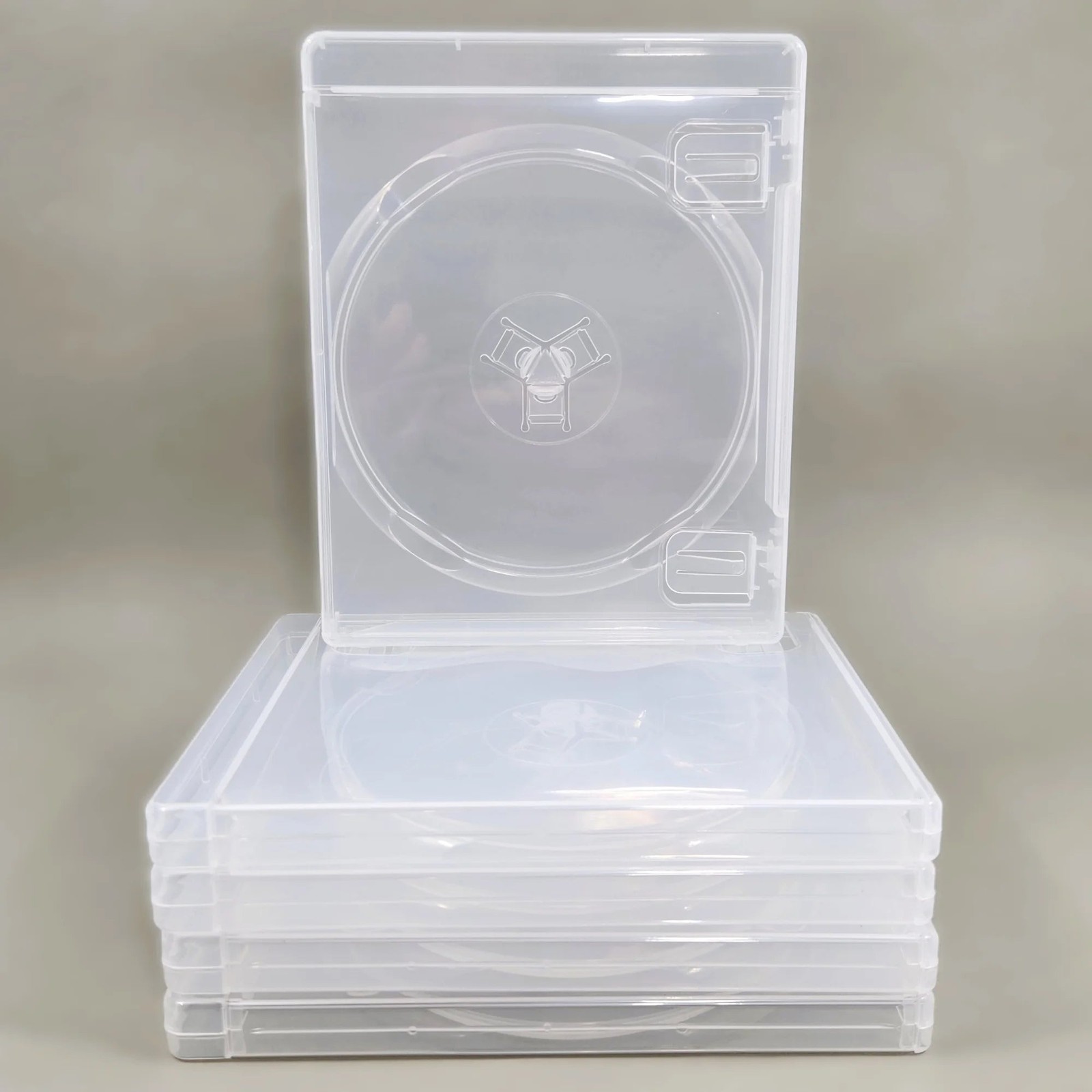 PS3 Replacement Game Case 5-Pack – Clear Empty Disc Cases Only for PlayStation 3