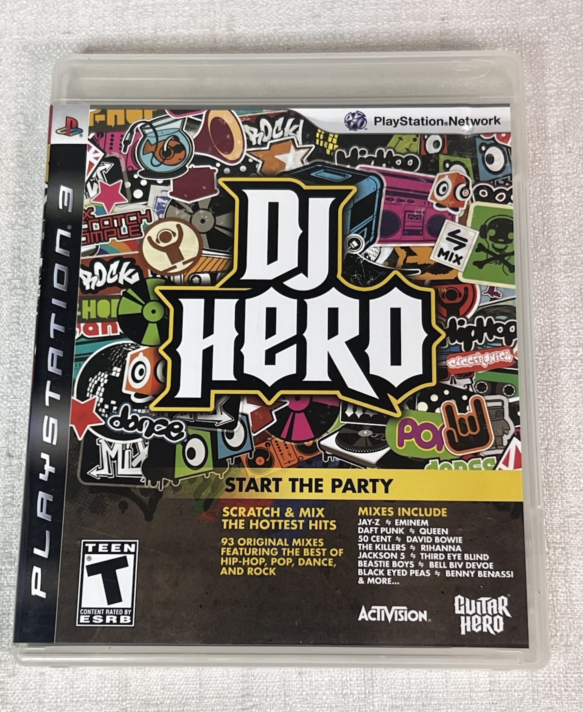 Sony PS3 DJ Hero Start the Party Video Game 93 Original Mixes: Bowie, Jay-Z