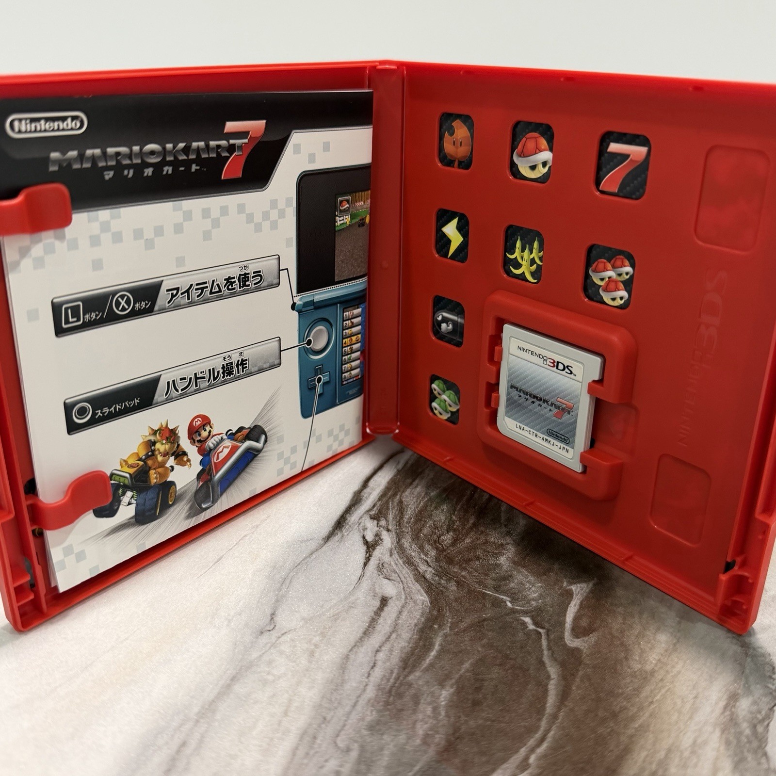 Mario Kart 7 Nintendo 3DS NTSC-J Japanese Complete In Box CIB US Seller