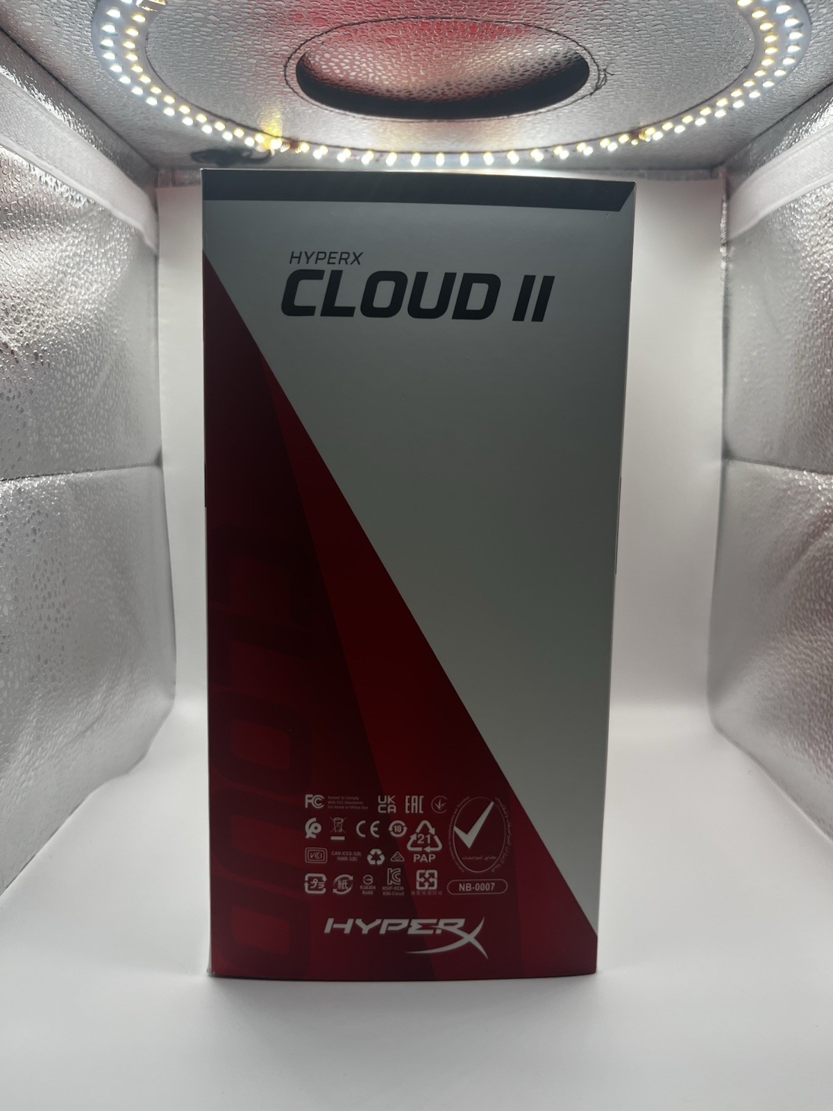 HyperX Cloud II Gaming Headset Black 7.1 Surround PC PS5 PS4 USB Mic 3.5mm