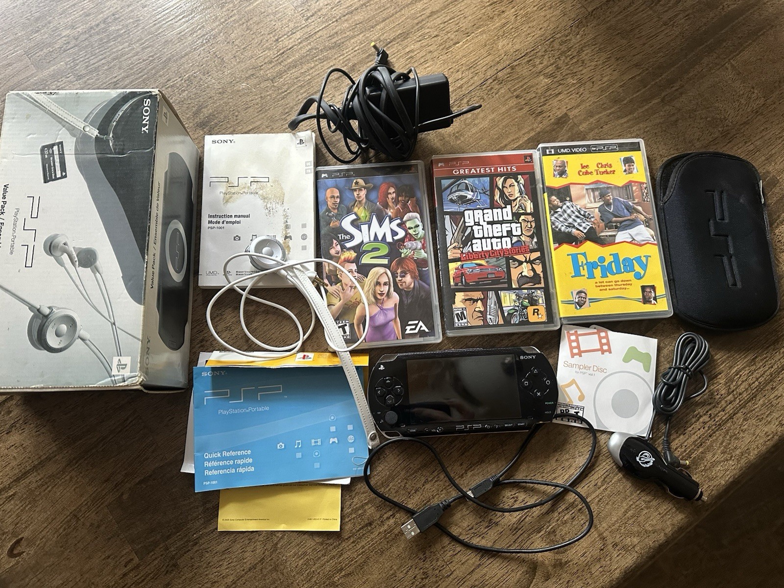 Sony PSP-1001 Handheld Console Bundles, READ DESCRIPTION