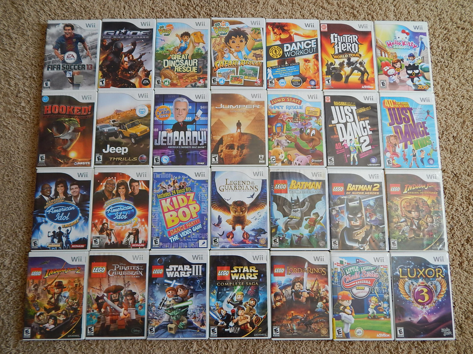 Nintendo Wii Games! You Choose from Huge List! $7.95 Each! Buy 3 Get 4th 50% Off