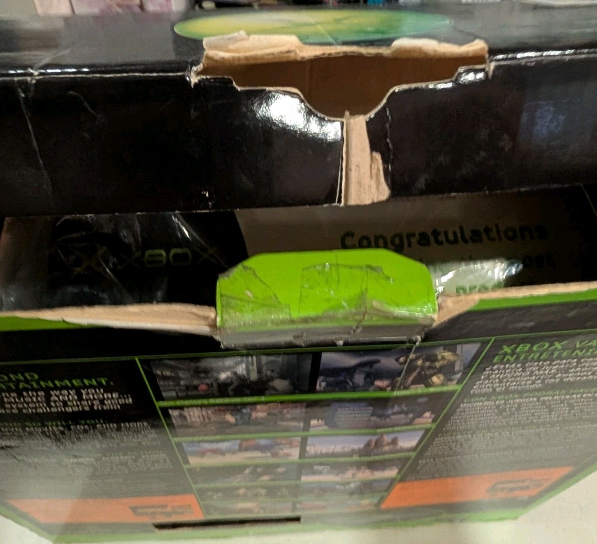 Microsoft Xbox Original Console Retail Box – BOX ONLY