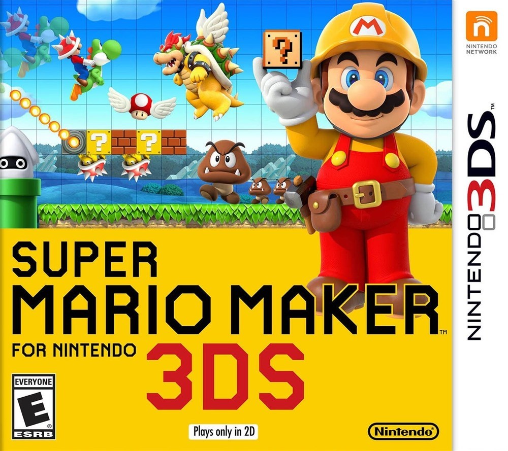 Super Mario Maker 3DS Game Only
