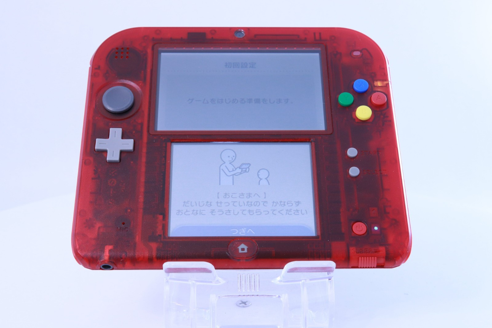 JP Game Nintendo 2DS Pokémon Red [Rank:S]Region-locked