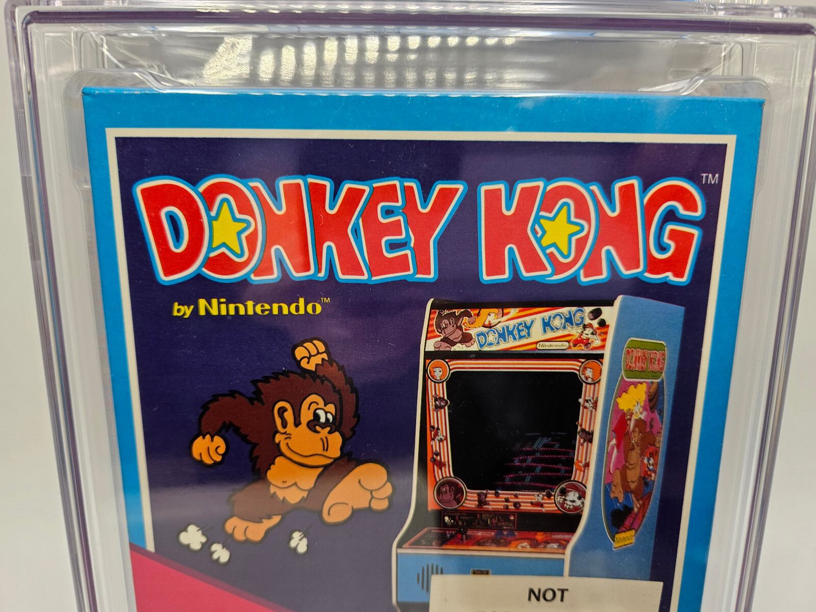 🌟 1982 Nintendo Donkey Kong Intellivision White Label CGC 9.8 1st App MARIO