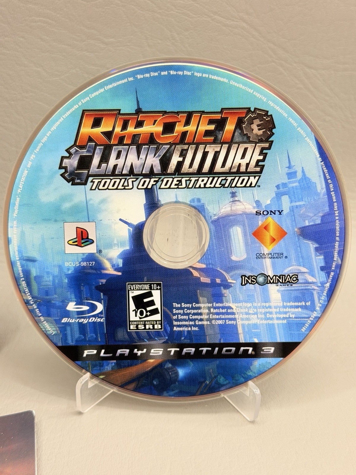 Ratchet and Clank Tools of Destruction PlayStation 3 PS3 CIB – Pristine