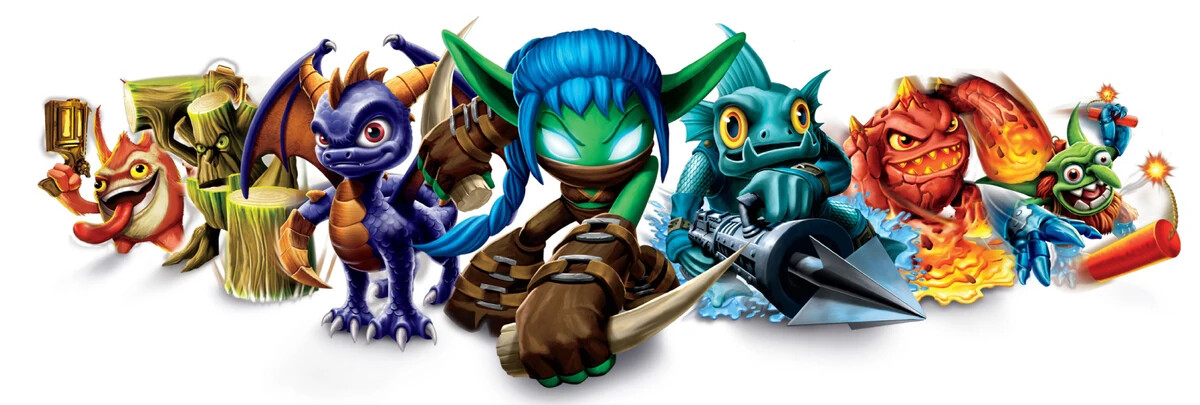 Skylanders Trap Team Characters, Magic Items & Traps