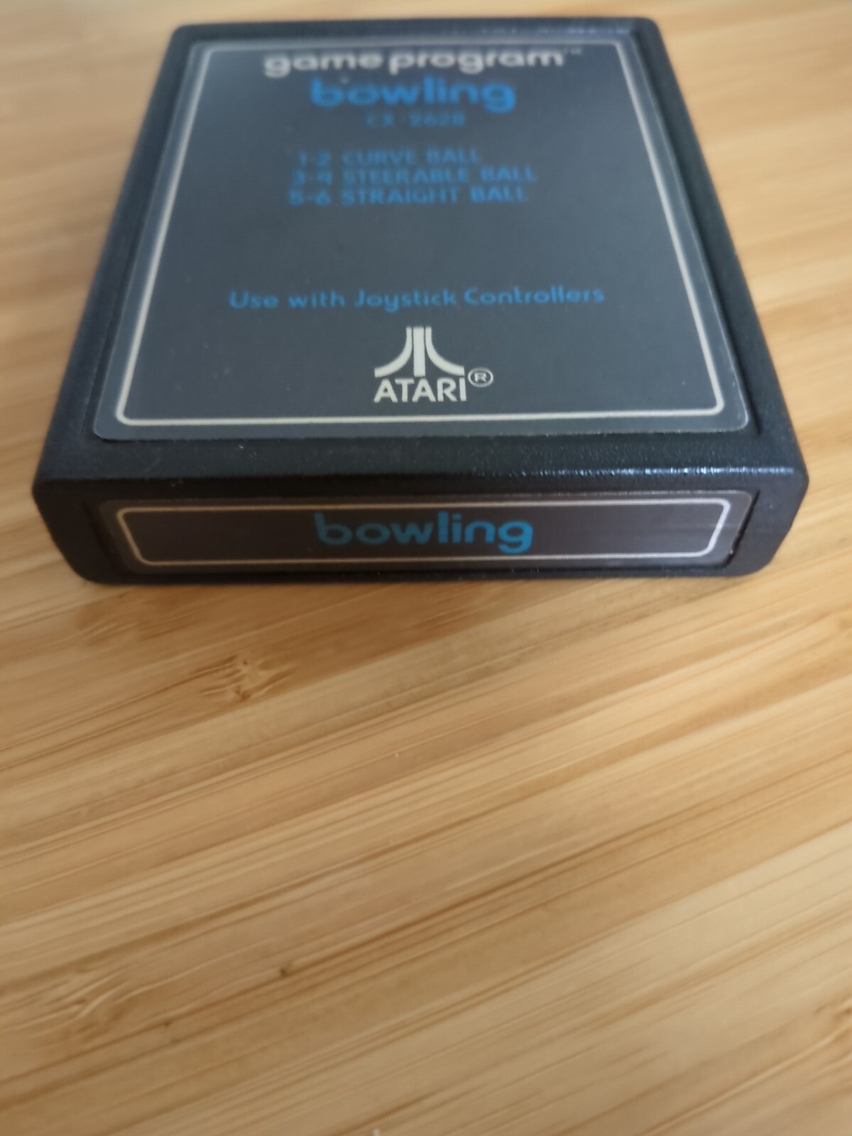 Bowling (Atari 2600) CX2628 Text Label Tested & Working
